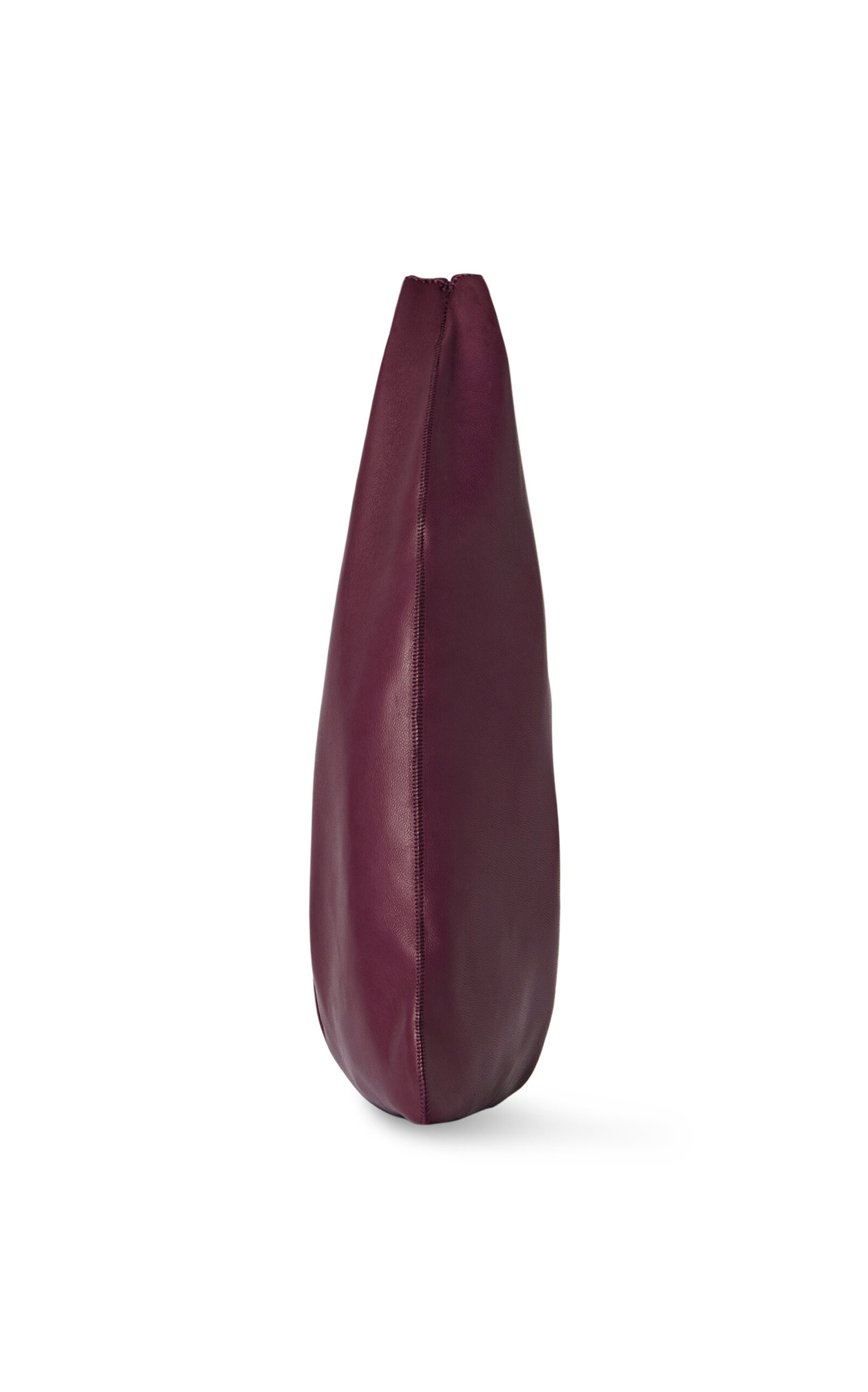 Small Bindle Leather Bag burgundy - 4