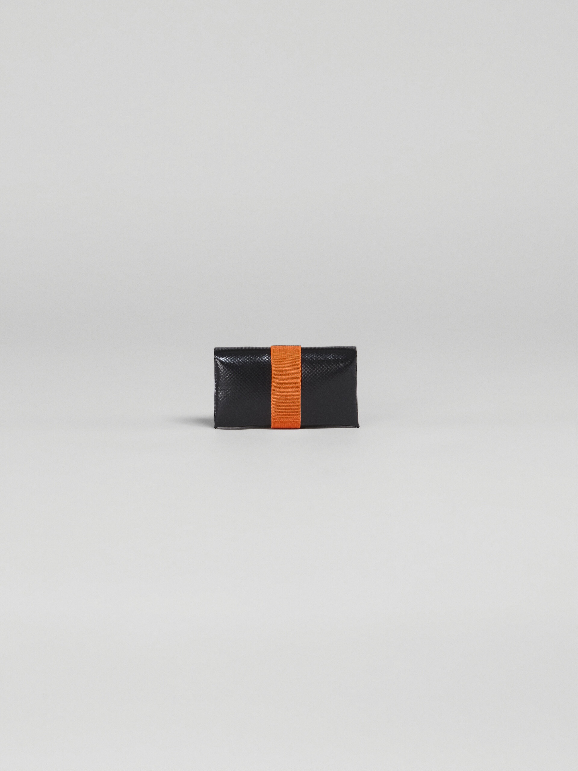 BLACK AND ORANGE ORIGAMI WALLET - 3