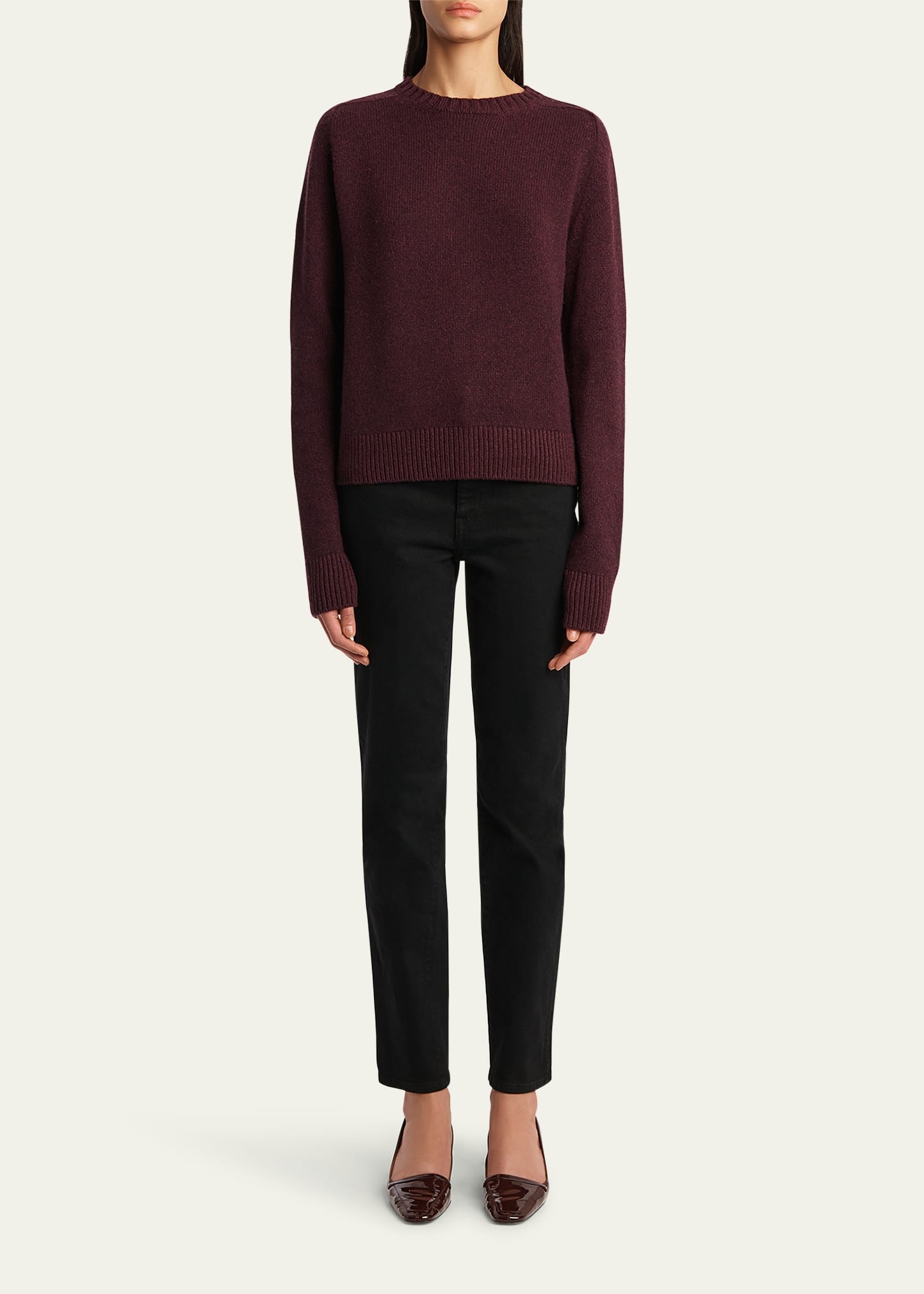 Nera Cashmere Crewneck Sweater - 2