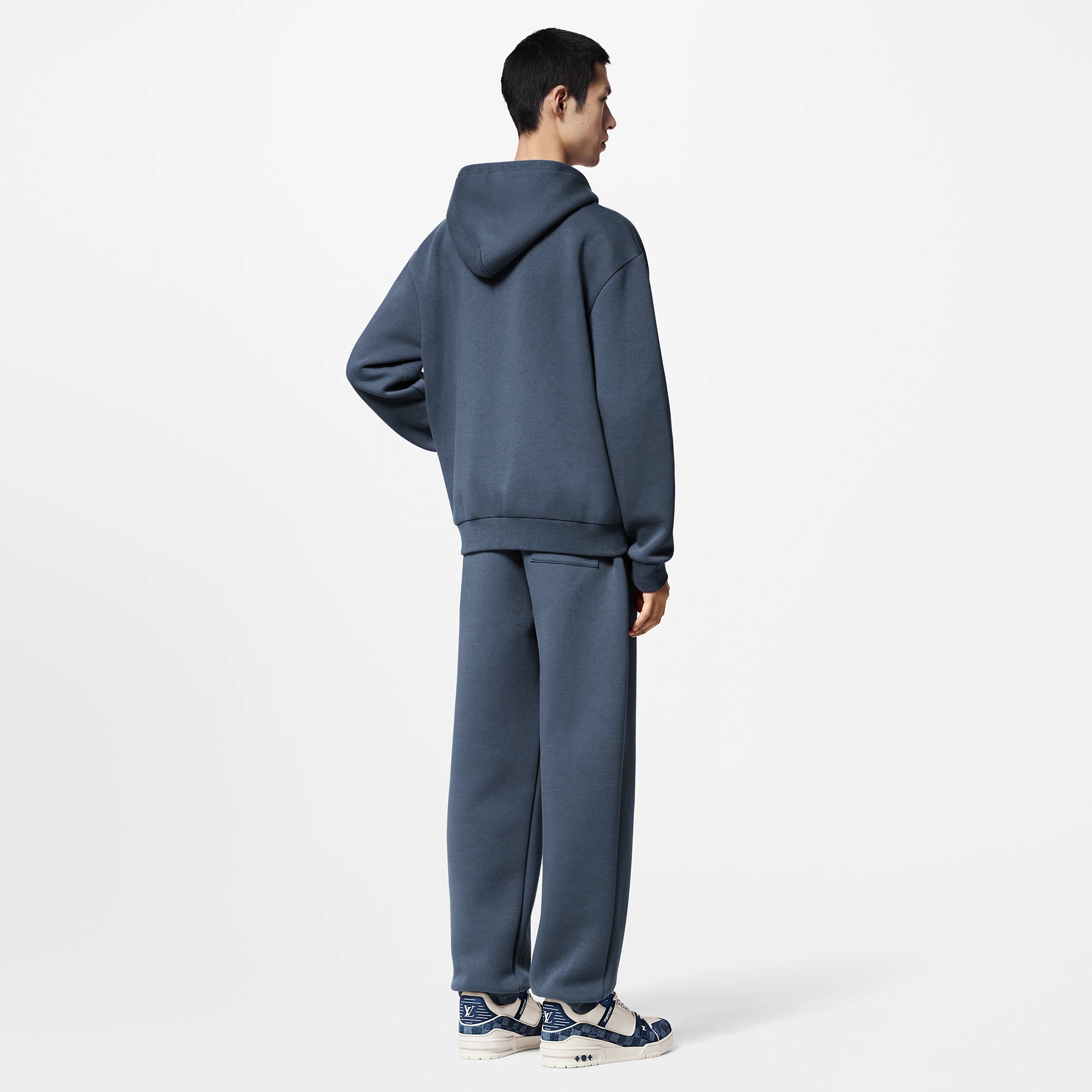 Embroidered Jersey Zip-Through Hoodie - 3