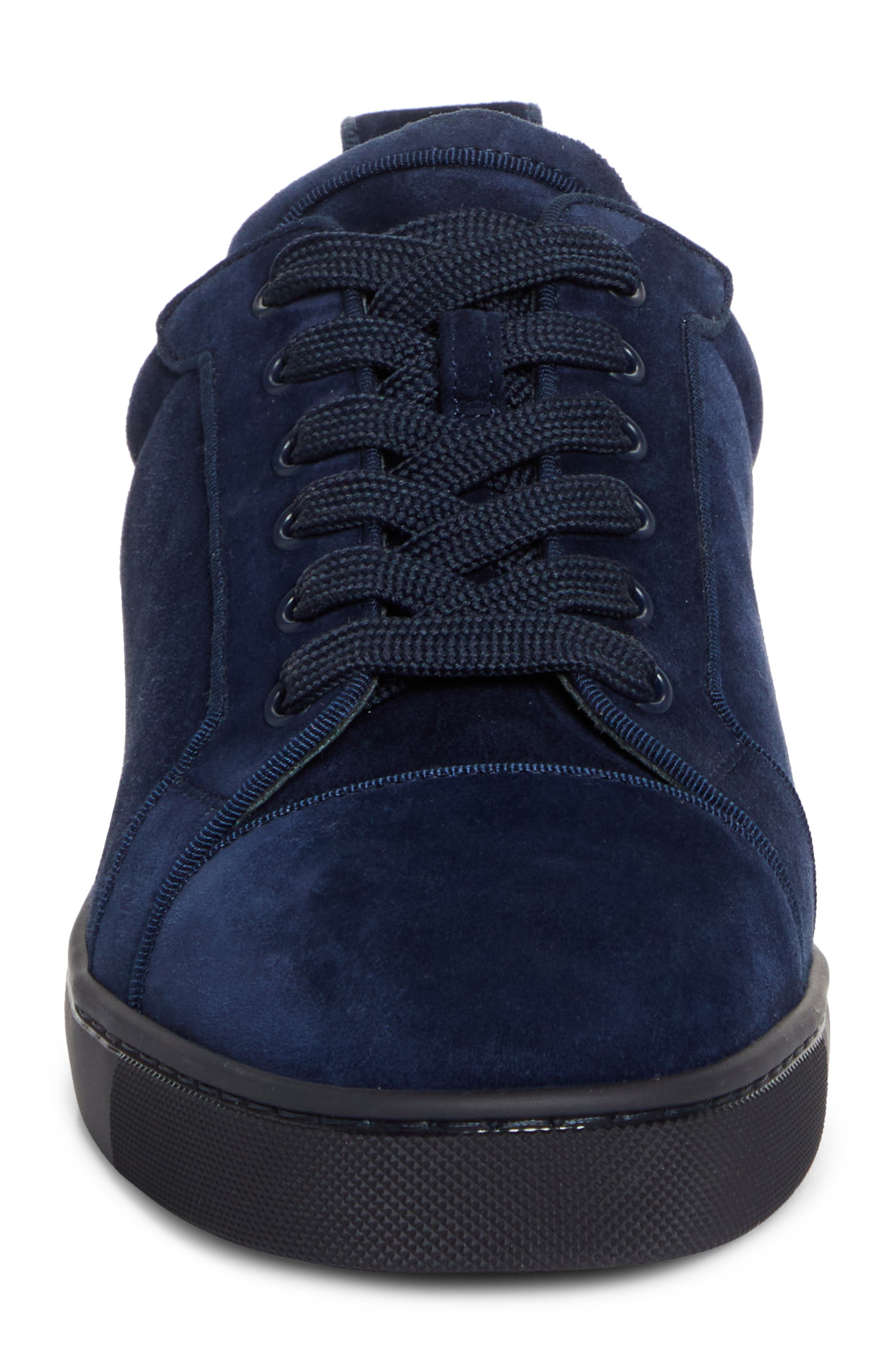 Christian Louboutin Louis Junior Sneaker in Zaffiro at Nordstrom - 4