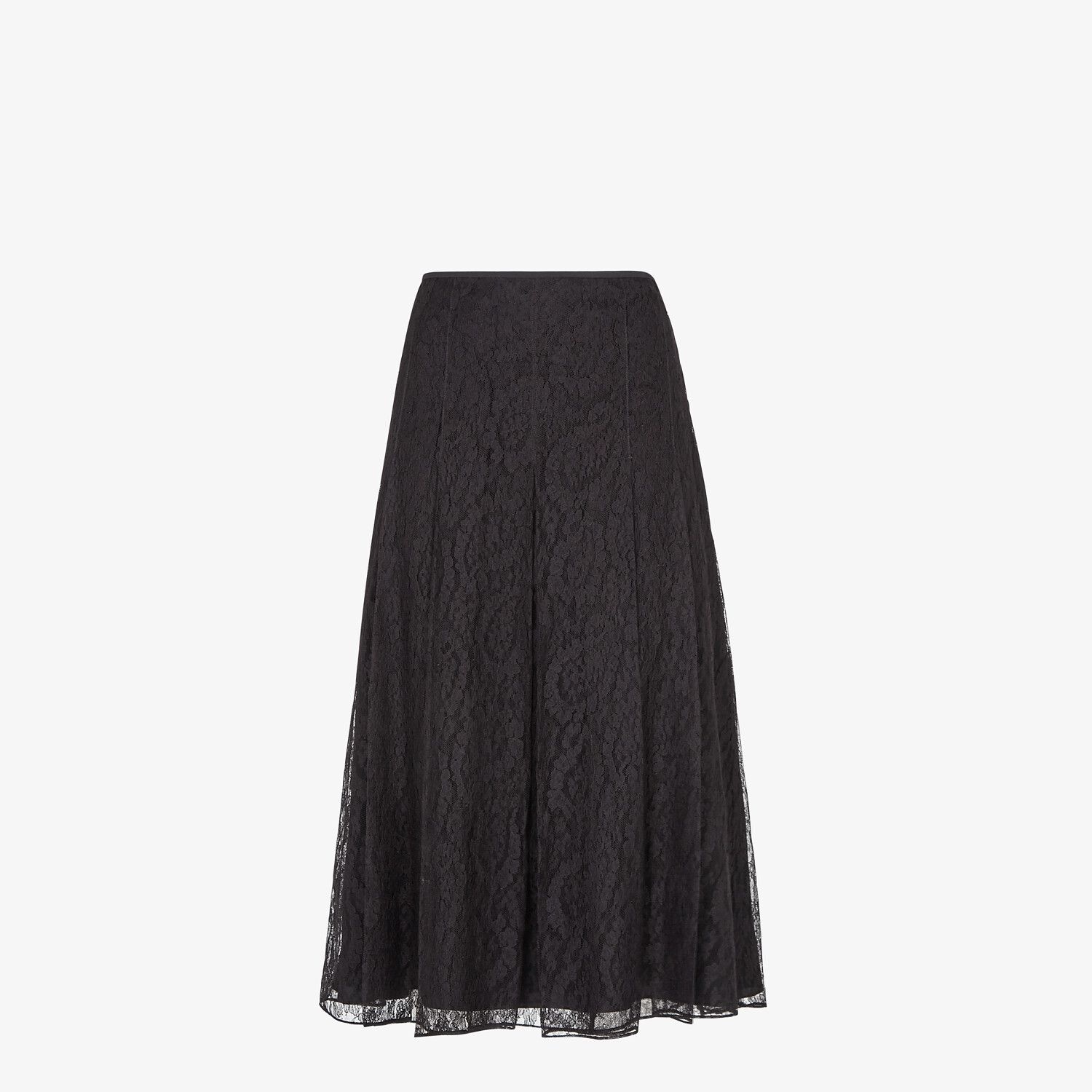 Black lace skirt - 1