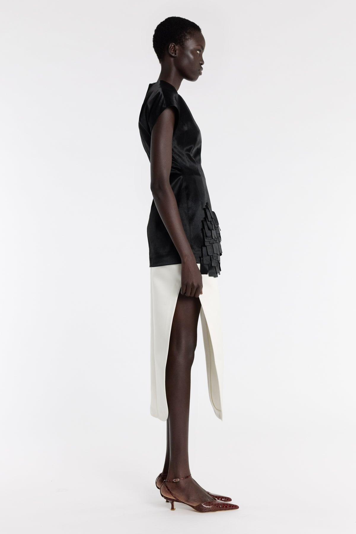 SLIT SKIRT IVORY - 6