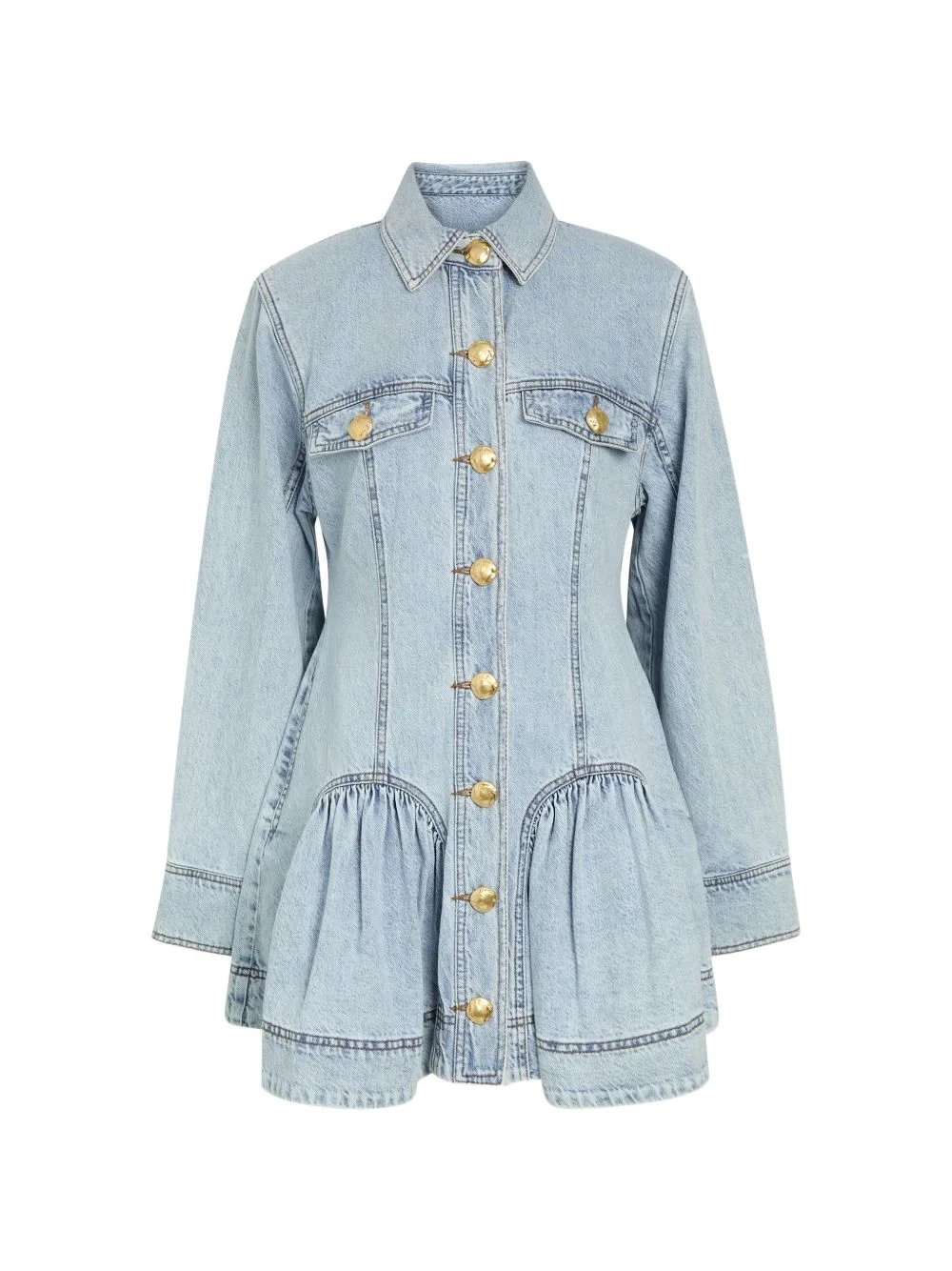 Noa denim mini dress - 1