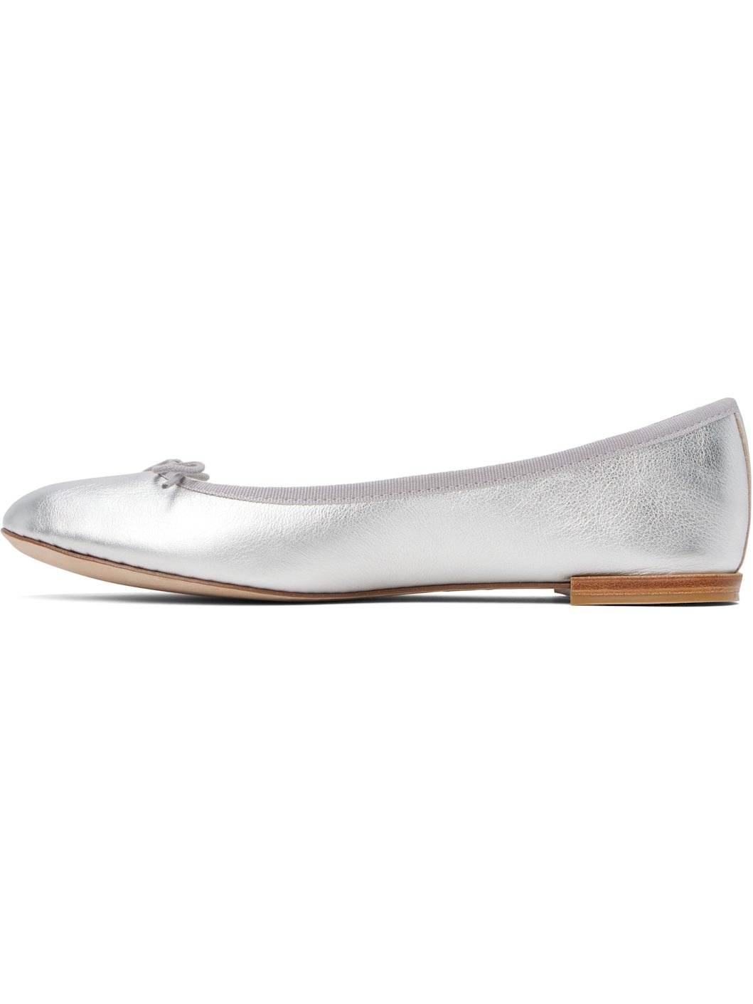 Silver Cendrillon Ballerina Flats - 3