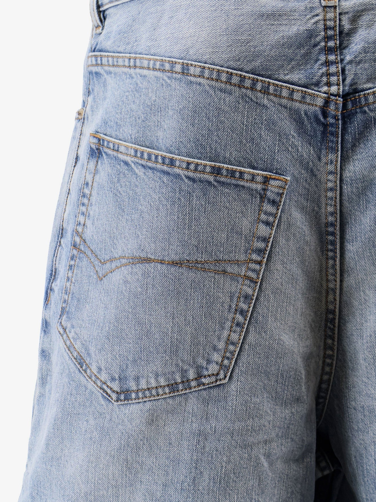 Balenciaga Baggy Denim Trousers - 5