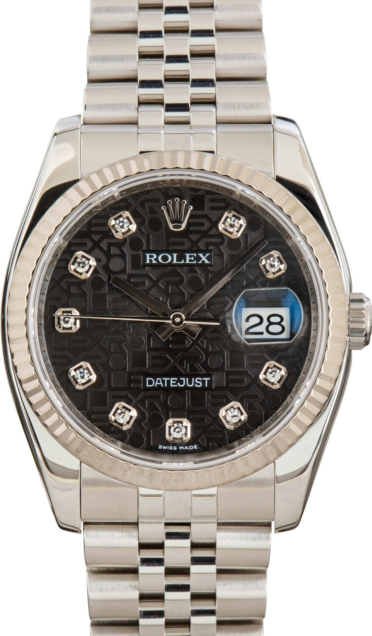 Rolex Datejust Ref 116234 Diamond Jubilee Dial - 1