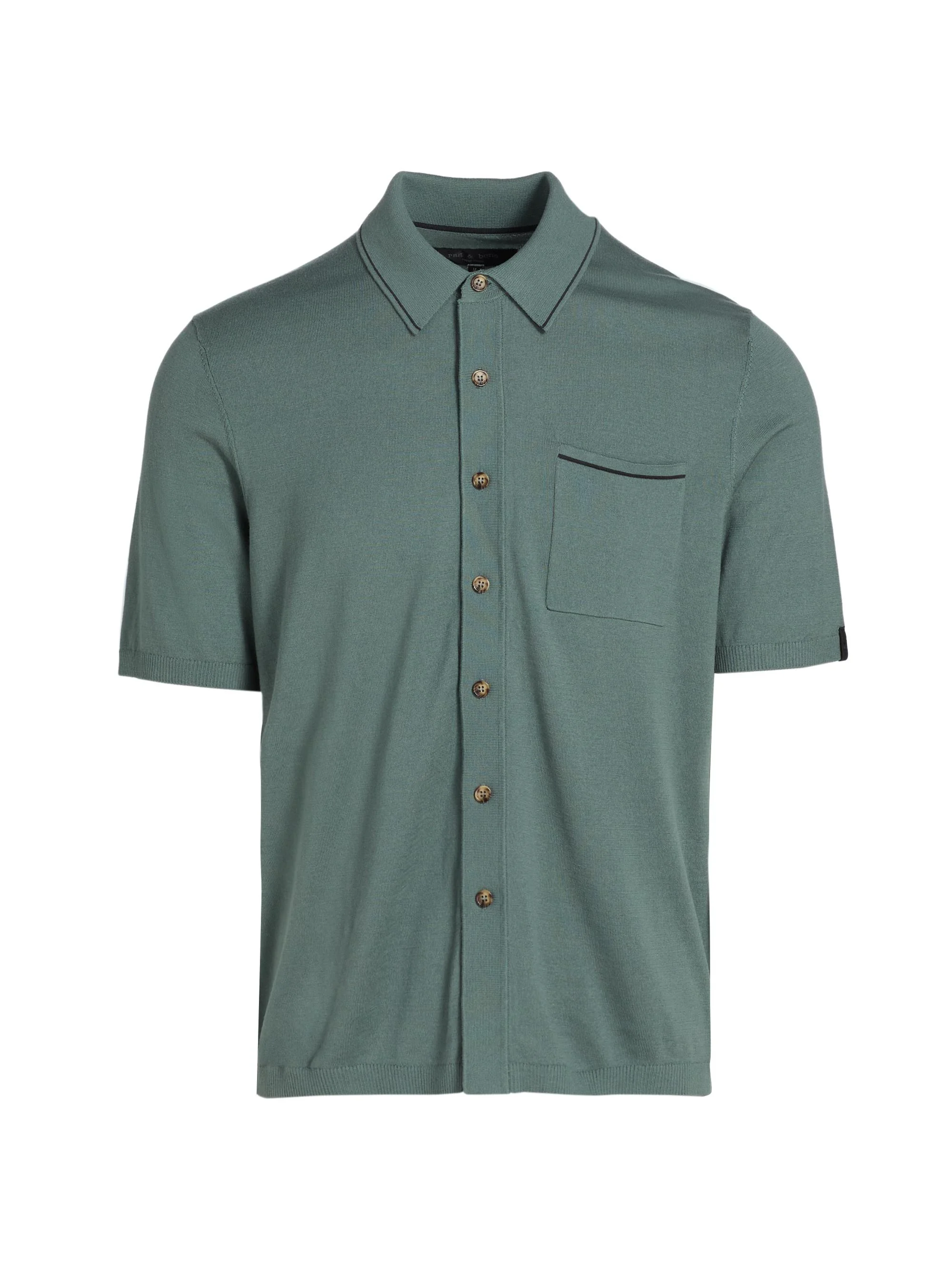 Men's Conrad Silk-Cotton Shirt - Sal - 1