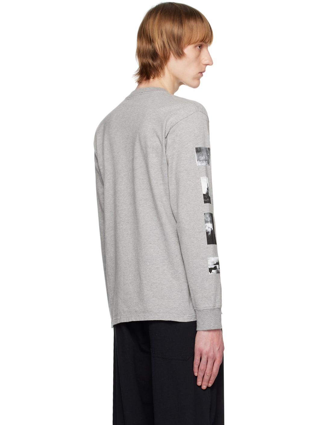 Gray Printed T-Shirt - 3