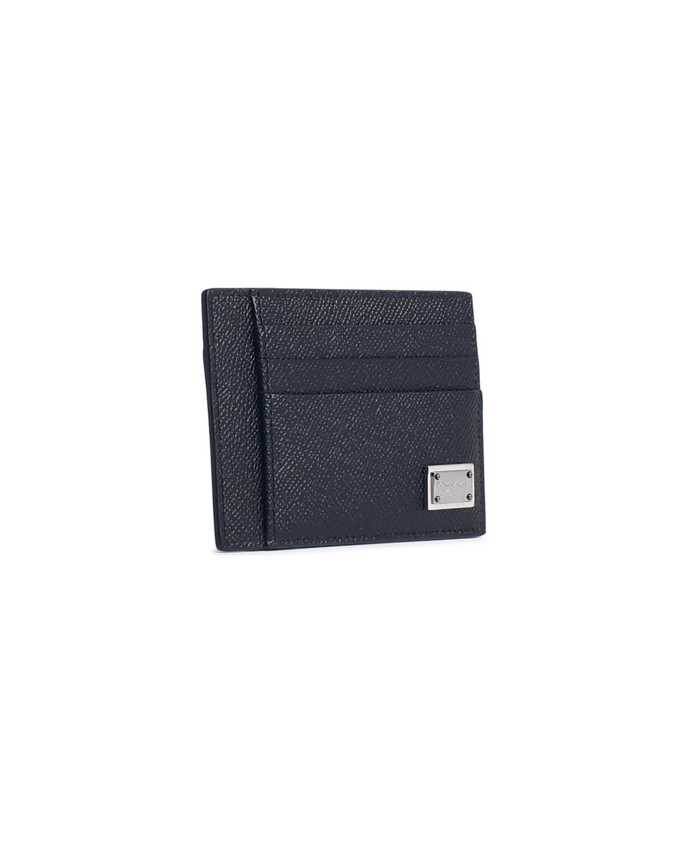 'dauphine' Black Leather Card Holder - 2
