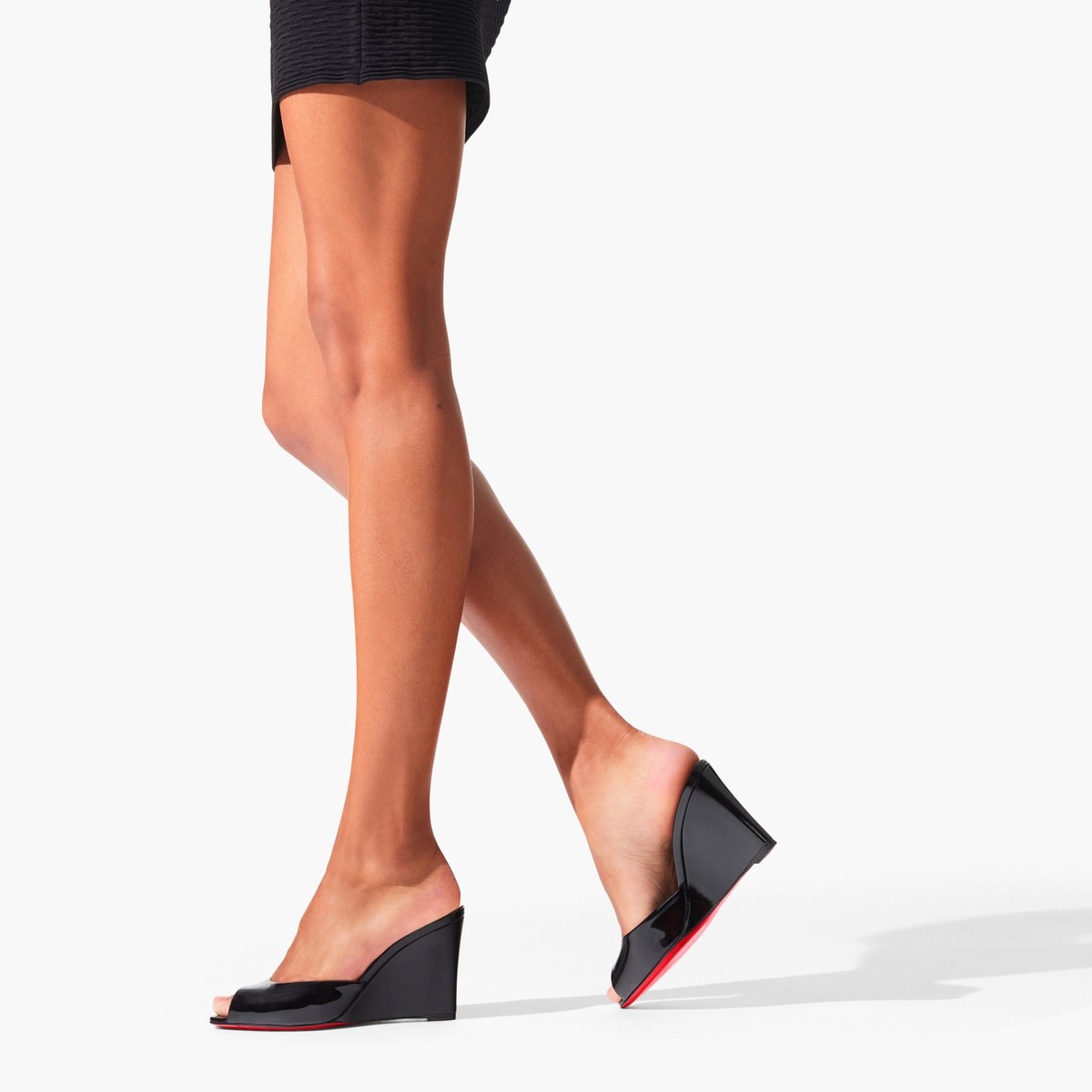 Christian Louboutin Me Dolly Zeppa Black | REVERSIBLE