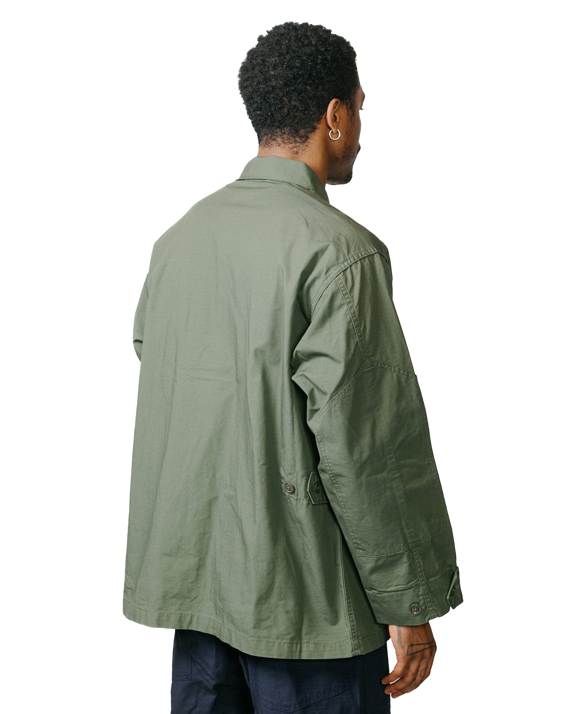 BDU Jacket Olive Cotton Ripstop - 3