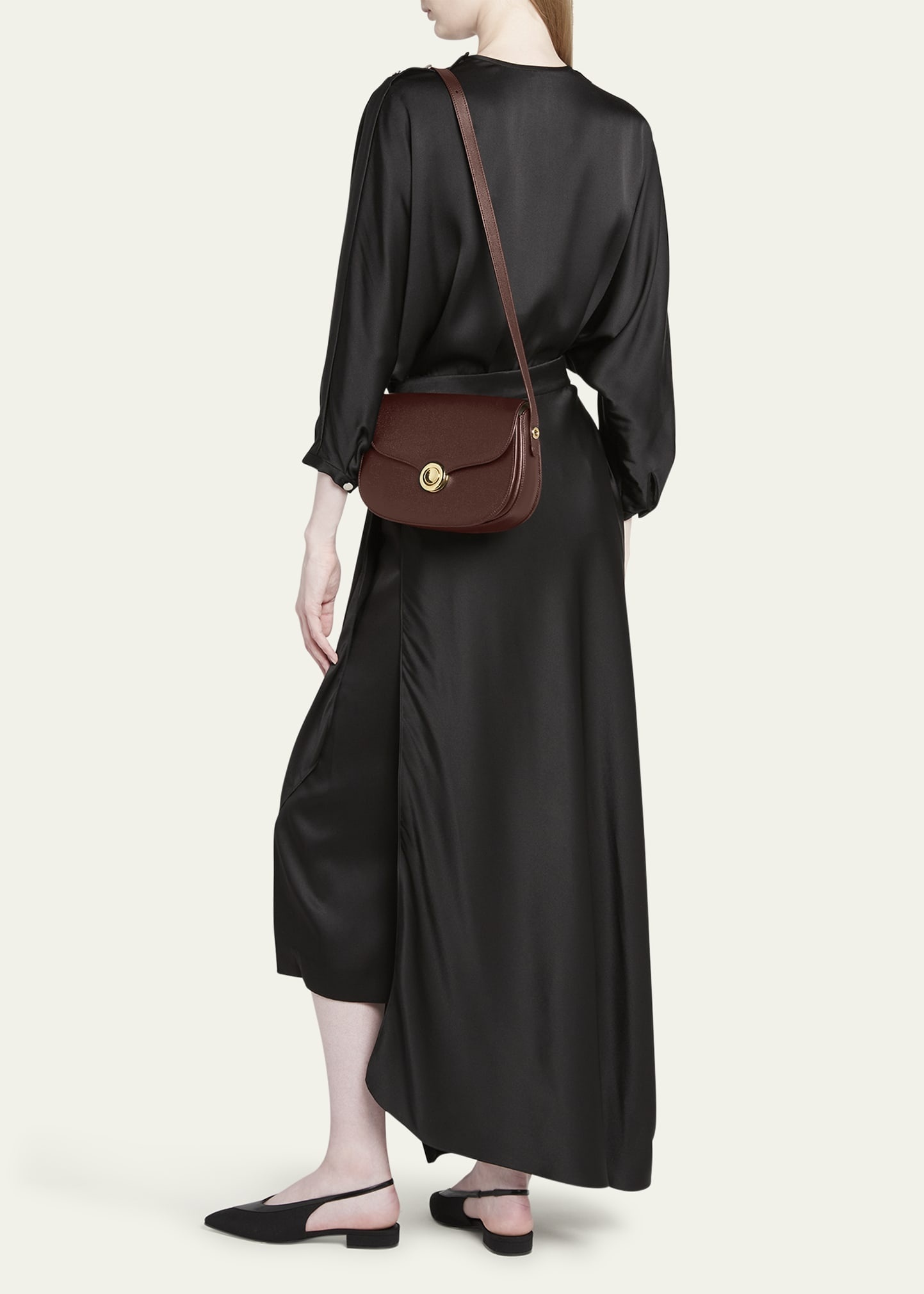 Ghiera Small Leather Crossbody Bag - 6