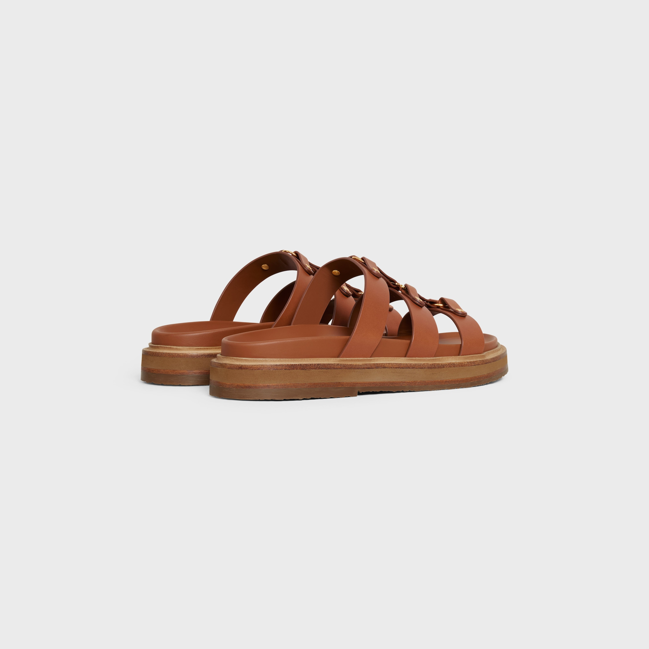 CELINE TIPPI SLIDE in CALFSKIN - 4