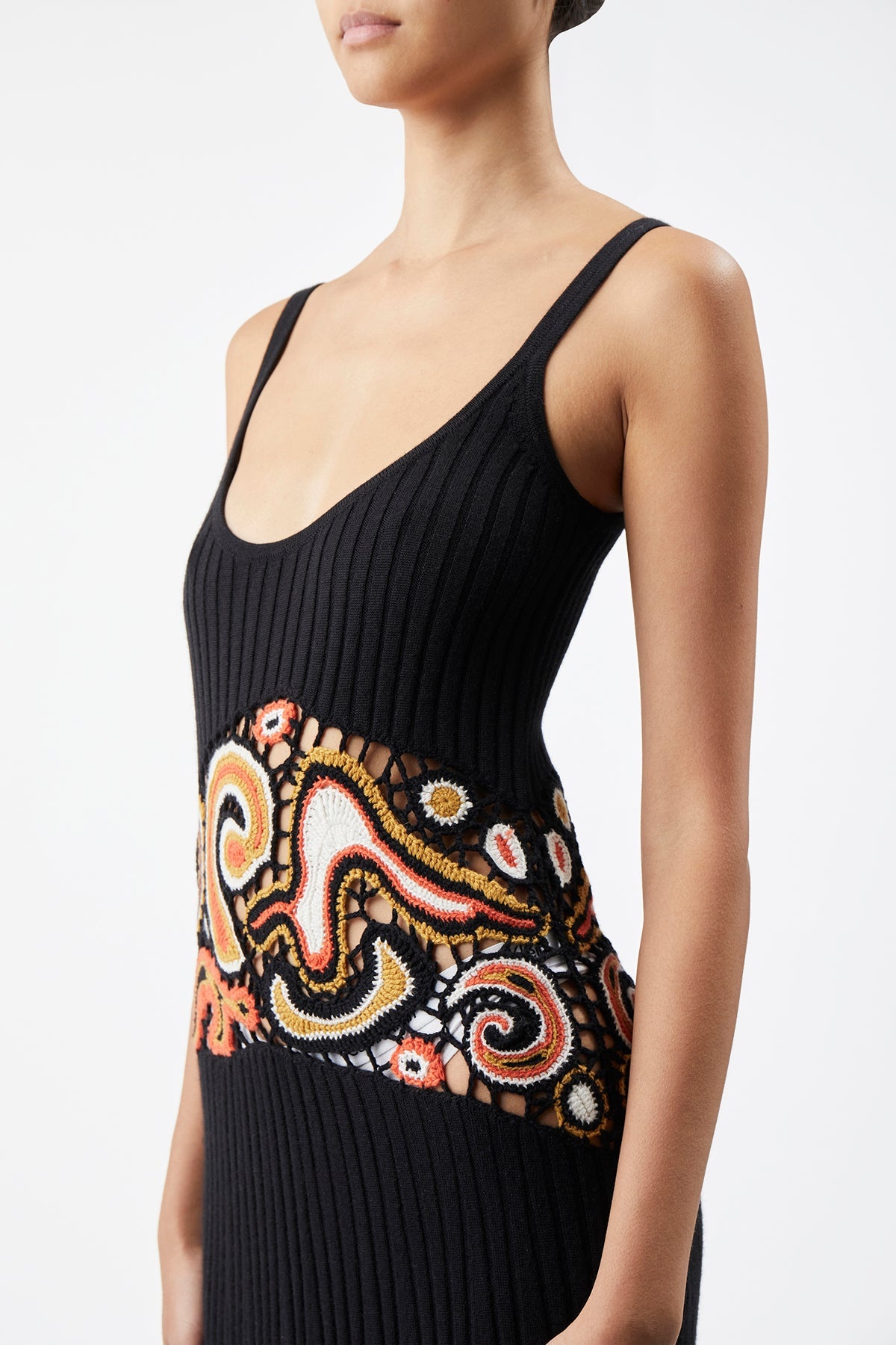 Mila Dress in Silk Cashmere - 4