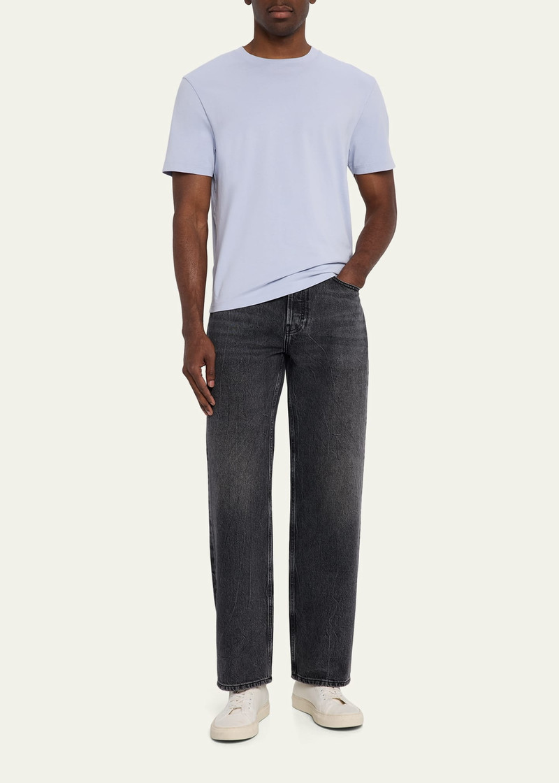 FRAME Men's Washed Denim Relaxed Jeans outlook