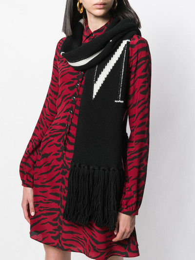 Valentino VLTN fringed scarf outlook