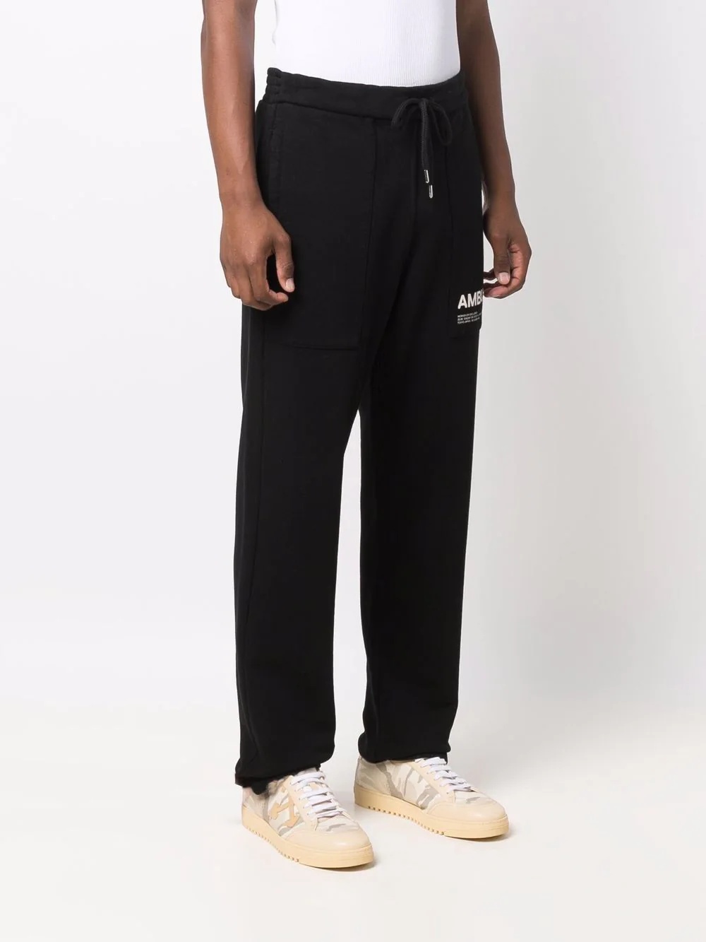 logo-print track pants - 3