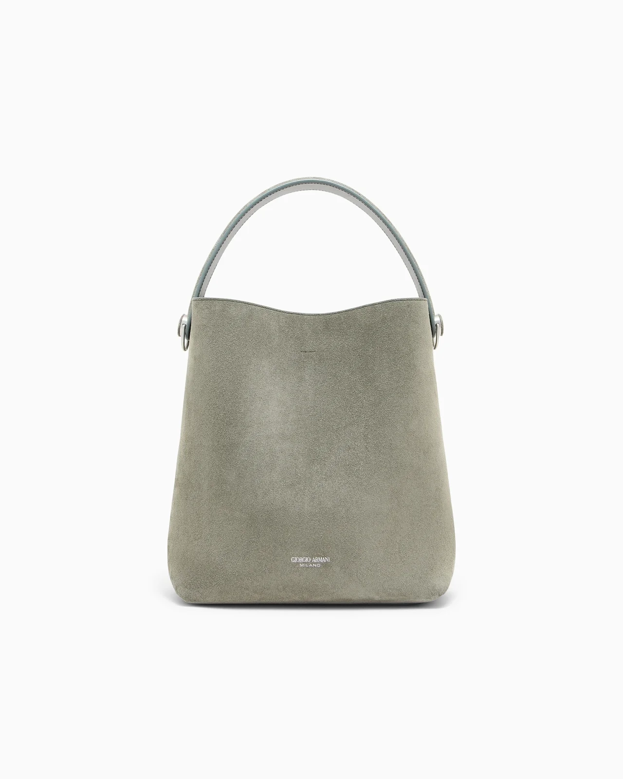 SHOULDER BAG IN SPLIT LEATHER - 1