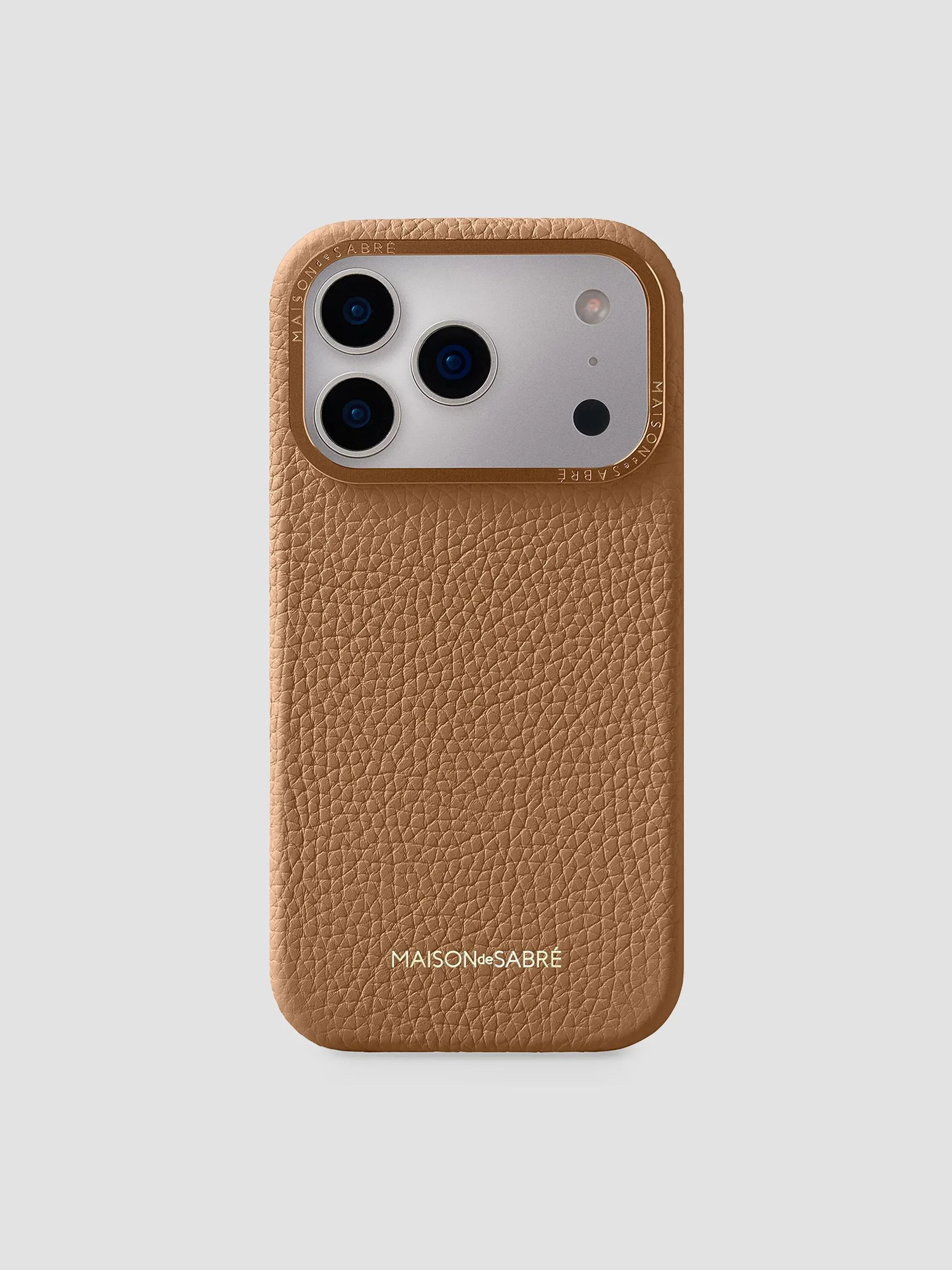 Leather Phone Case (iPhone 18 Pro Max) - Sandstone Brown - 1