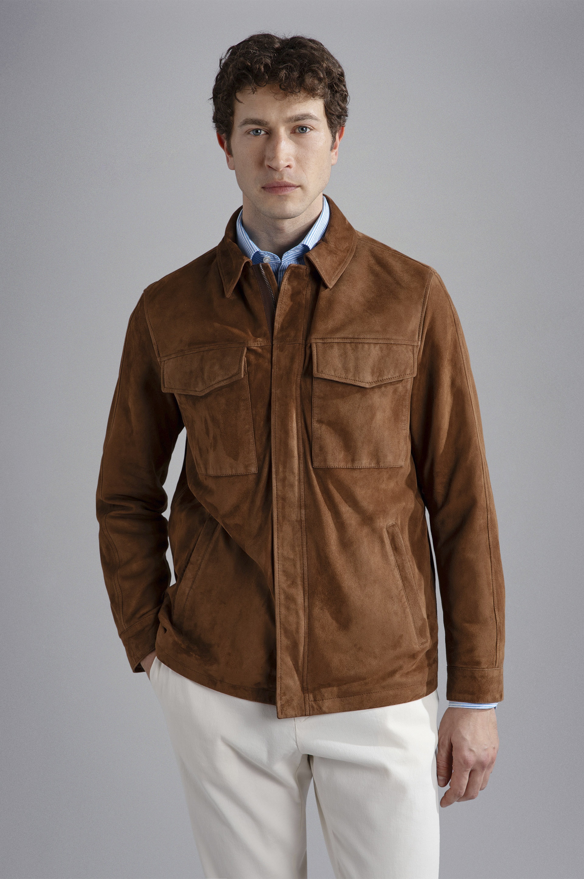 AQUALEATHER SUEDE SHACKET - 6