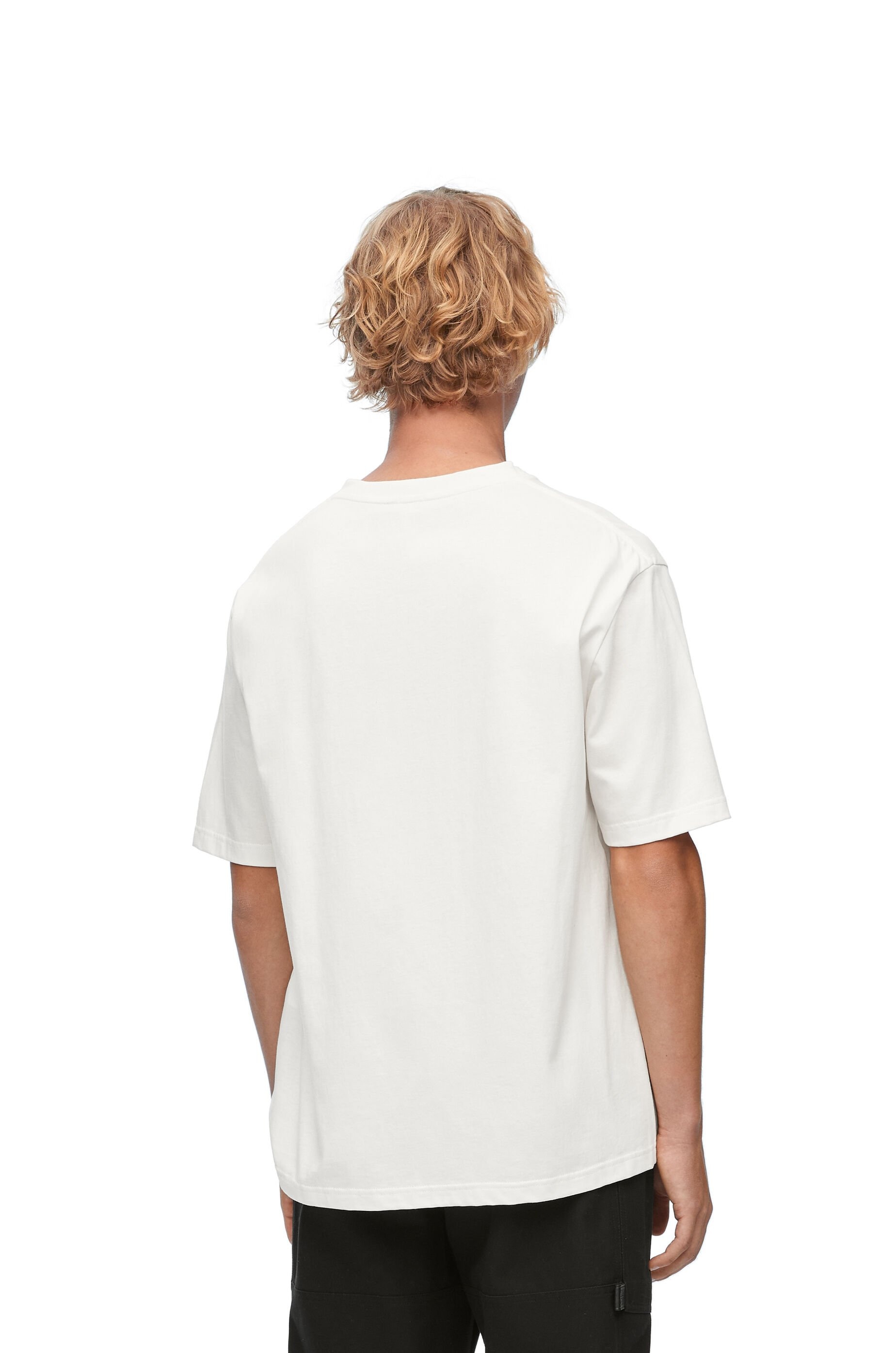 Loose fit T-shirt in cotton - 4