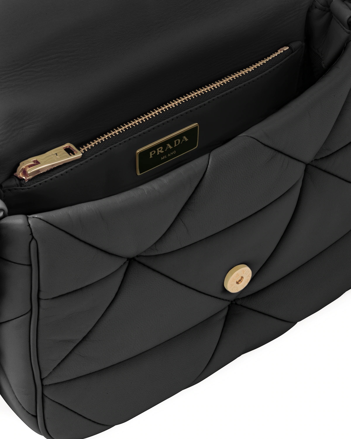 Prada System nappa leather patchwork bag - 5