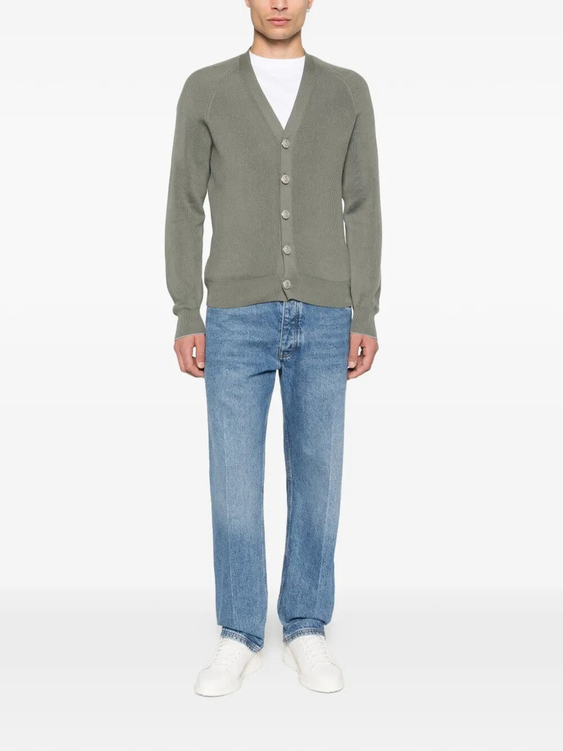 Brunello Cucinelli English Rib Knit Cardigan outlook