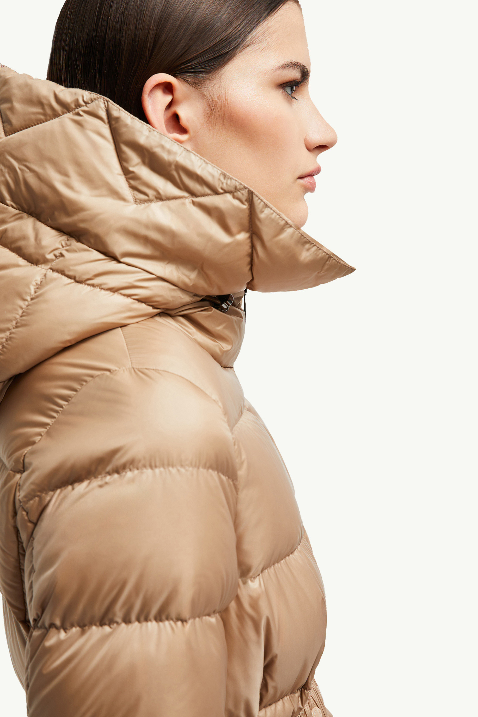 Boed Hooded Shearling-Trimmed Short Down Jacket - 8