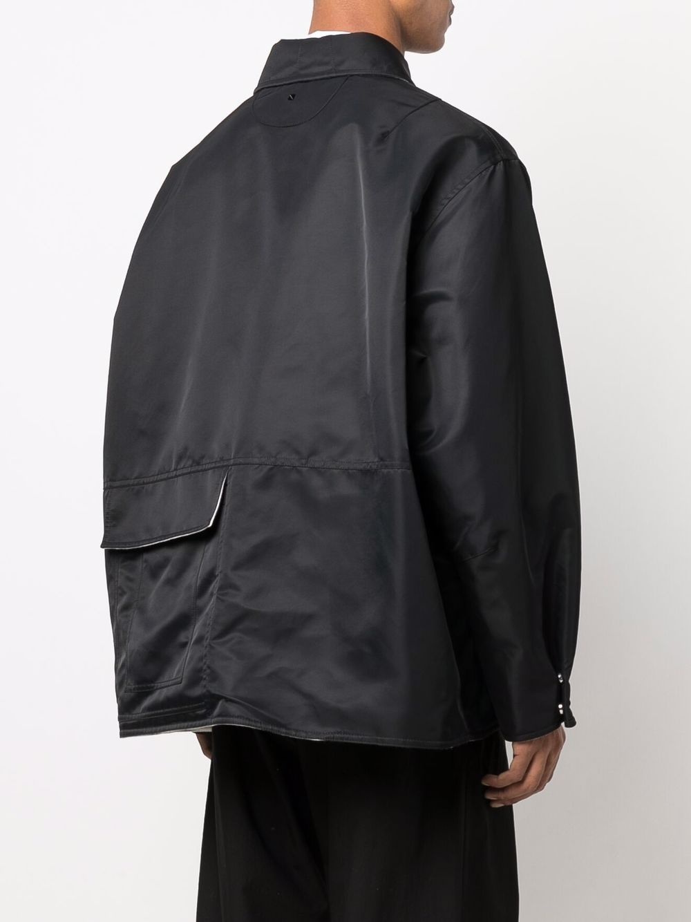 zip-up shirt jacket - 4