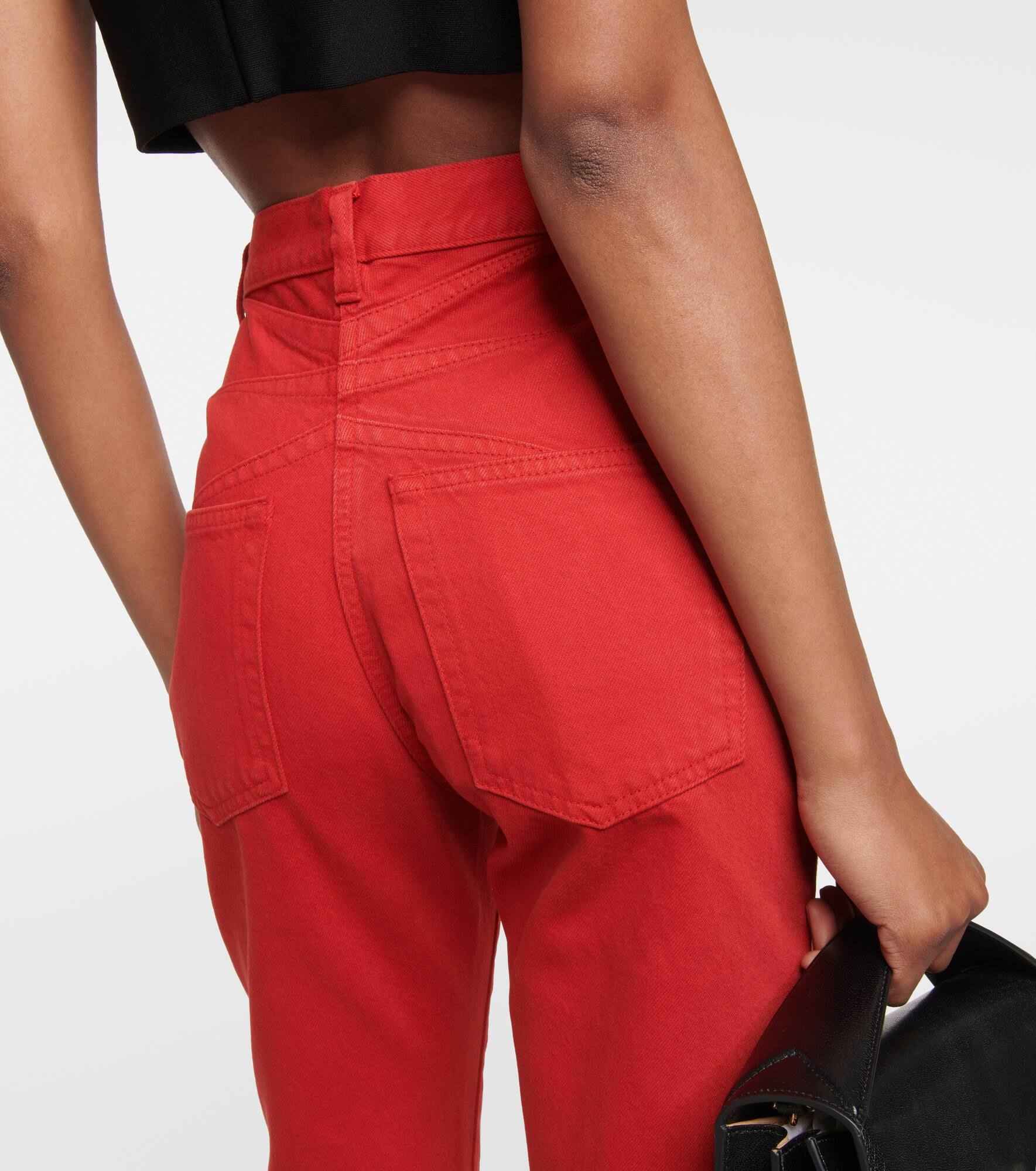 High-rise bootcut jeans - 6
