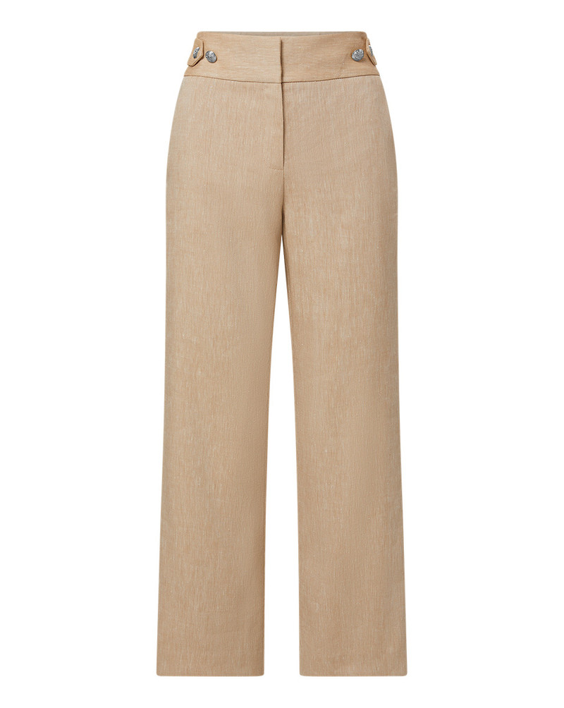 AUBRIE LINEN 바지 - 1