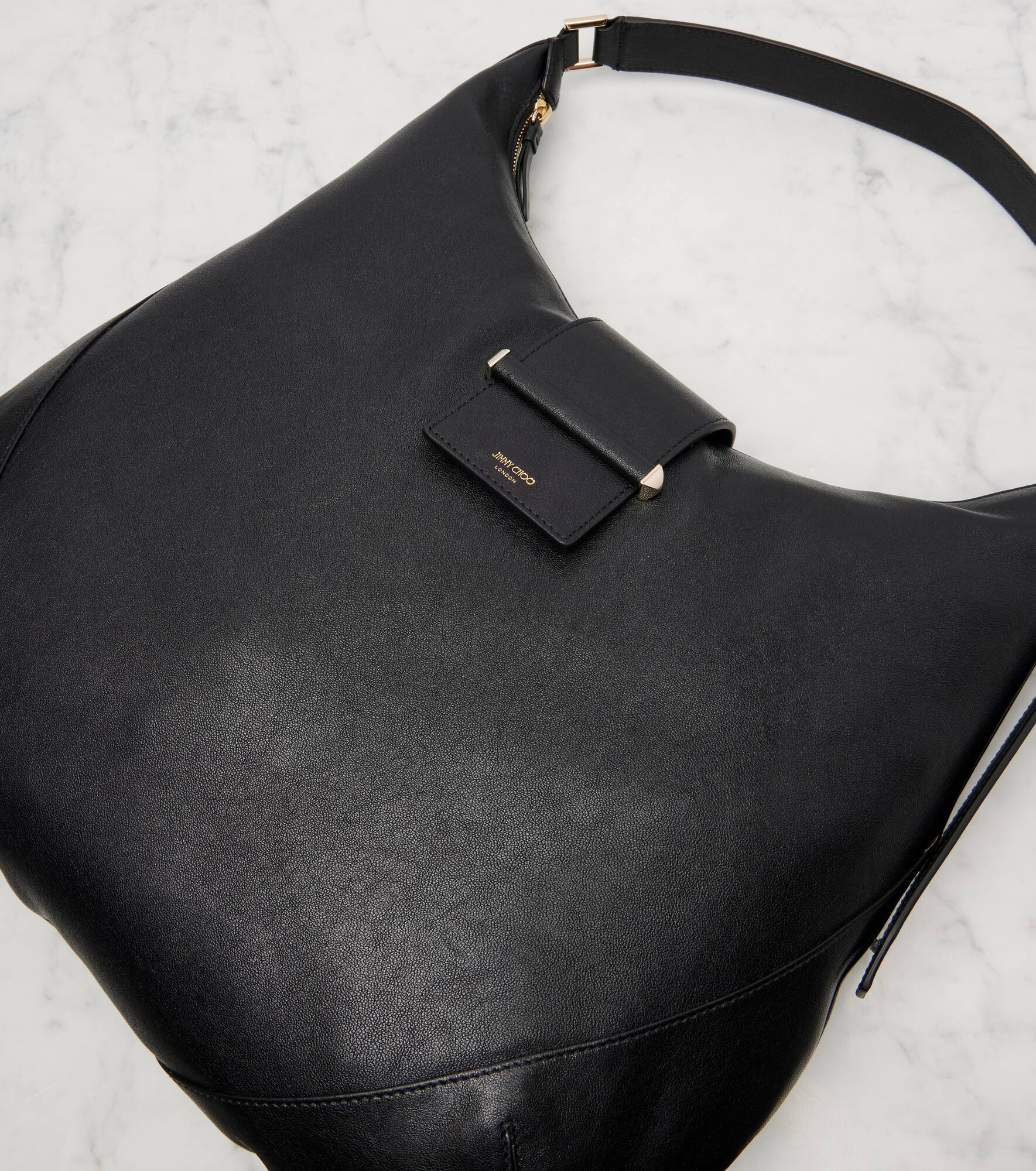Bar Medium leather tote bag - 6