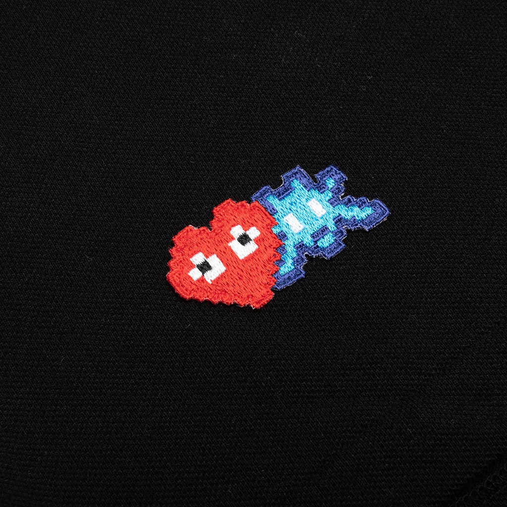 COMME DES GARCONS PLAY X THE ARTIST INVADER POLO - BLACK - 4