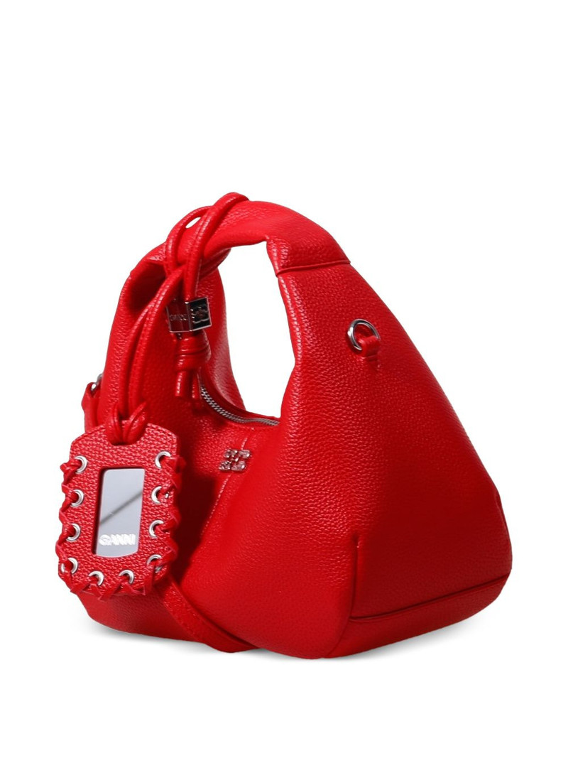 Mini Hobo lace detail tote bag 3