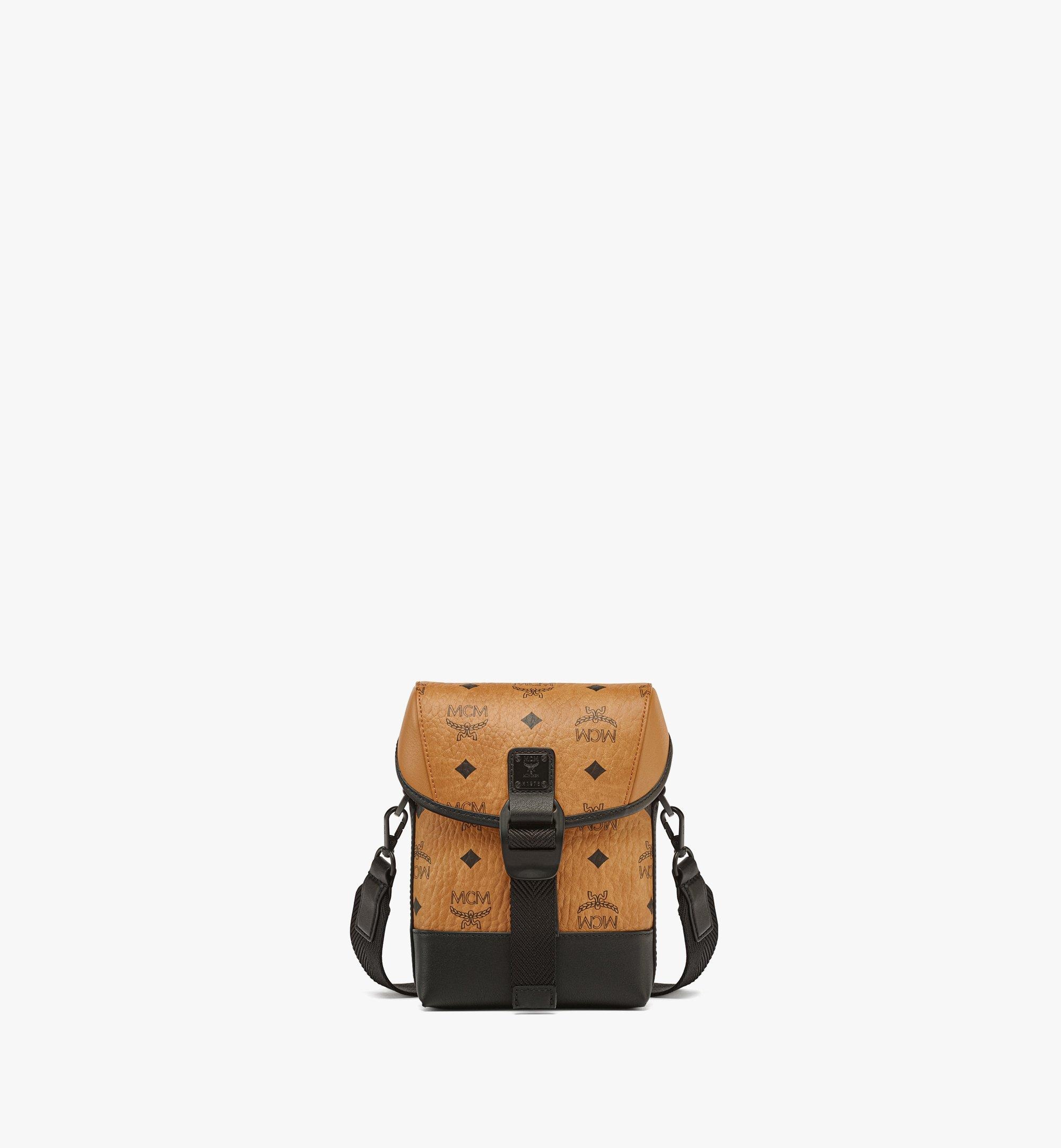 MCM N/S Klassik Crossbody Mini Bag in Signature Visetos