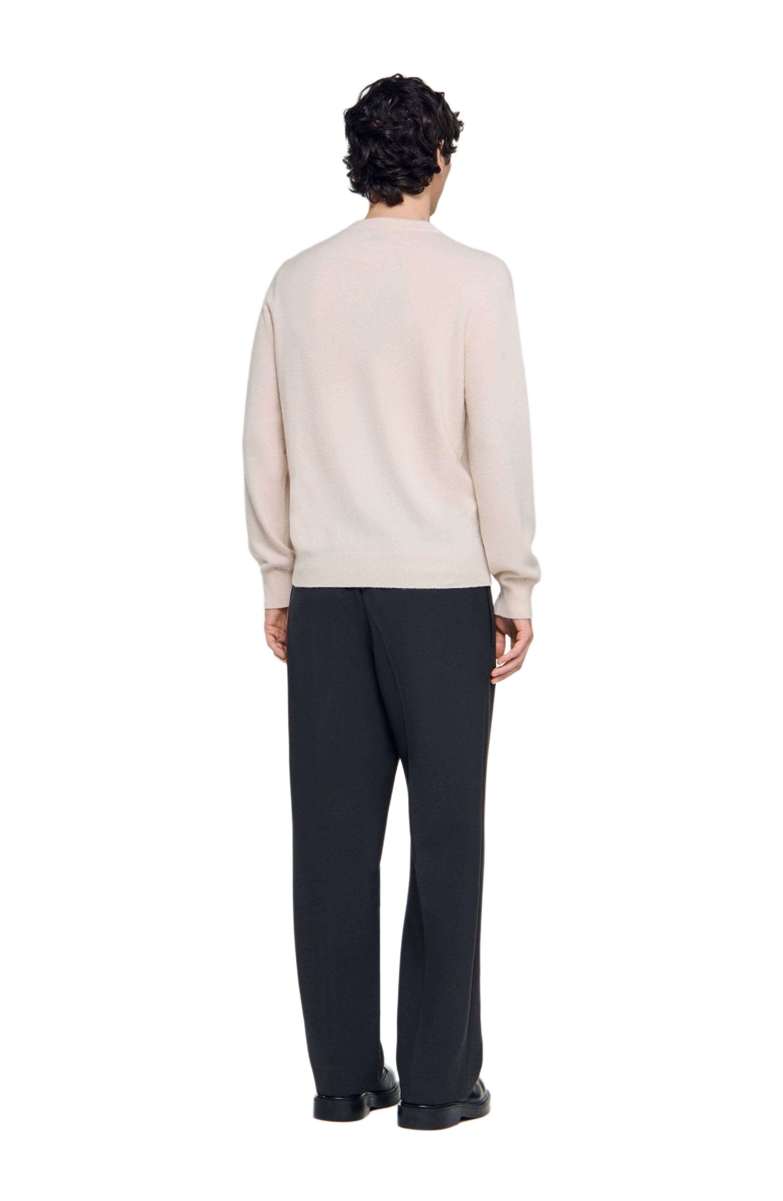SANDRO Cashmere sweater in Off White at Nordstrom - 3