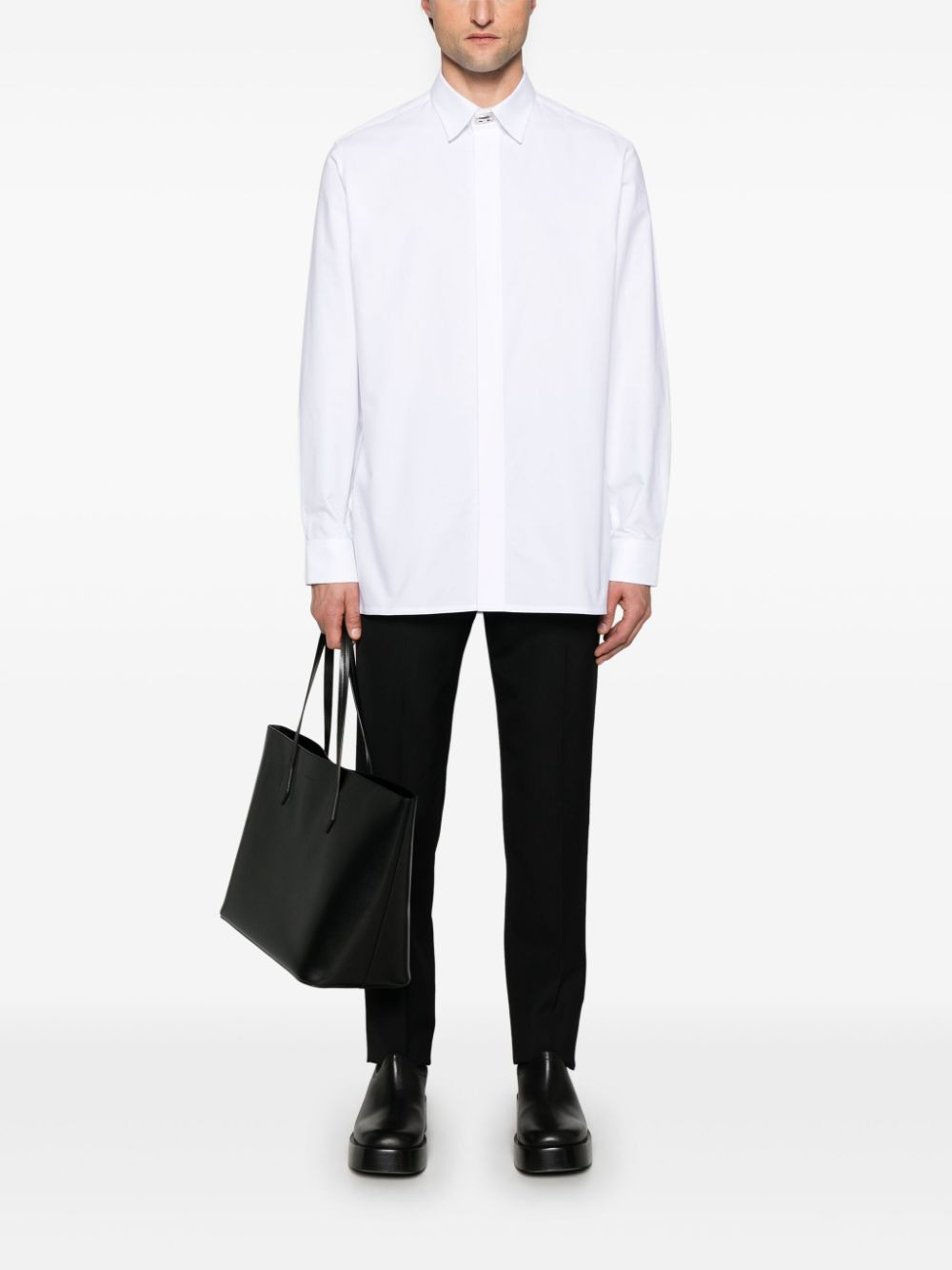 Givenchy Men Shirt With 2G Clip - 5