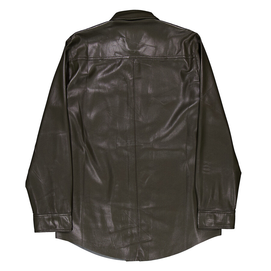 Nanushka Soil Landis Alt-Leather Shirt - 6