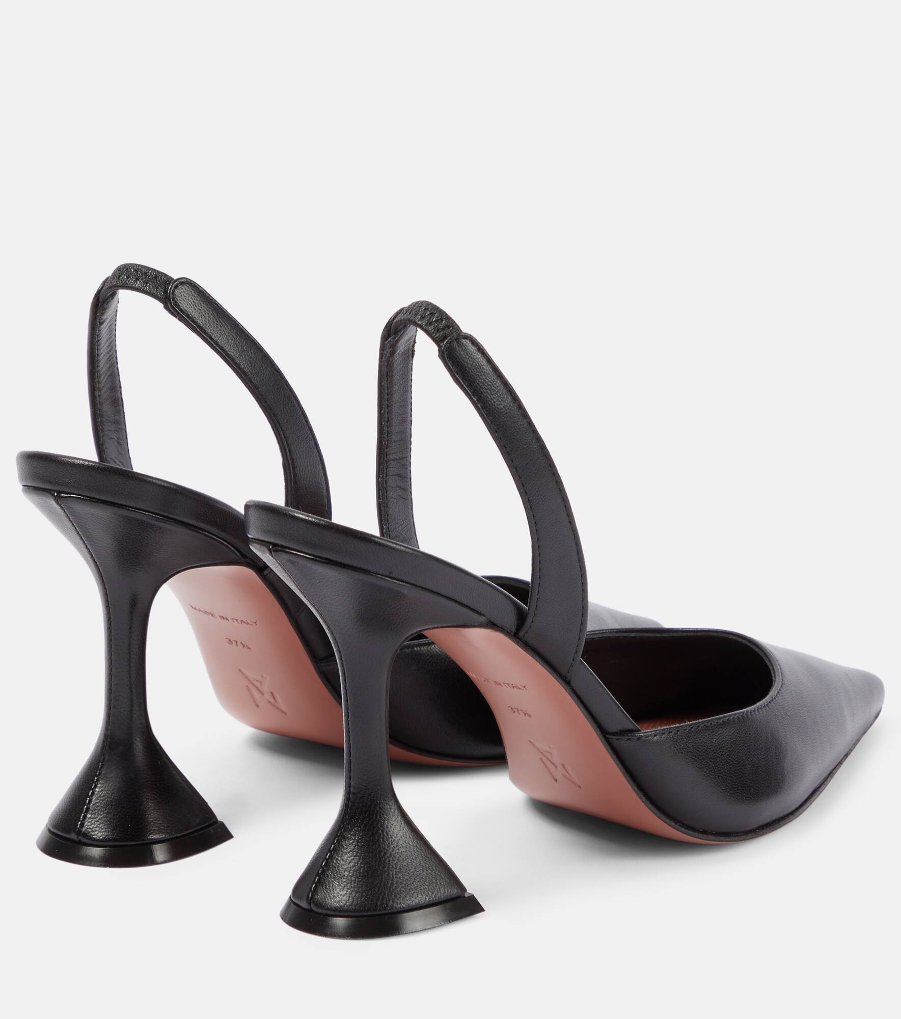 Holli leather slingback pumps - 3