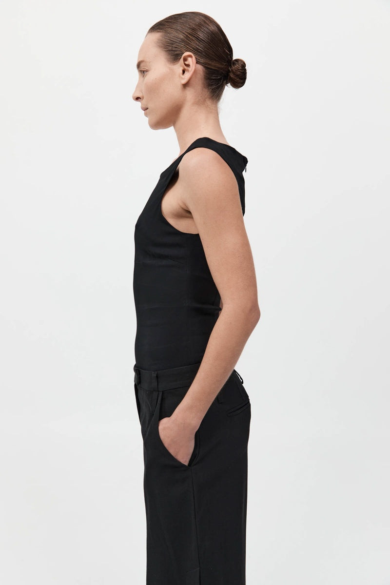 Slim Bateau Top - Black 5