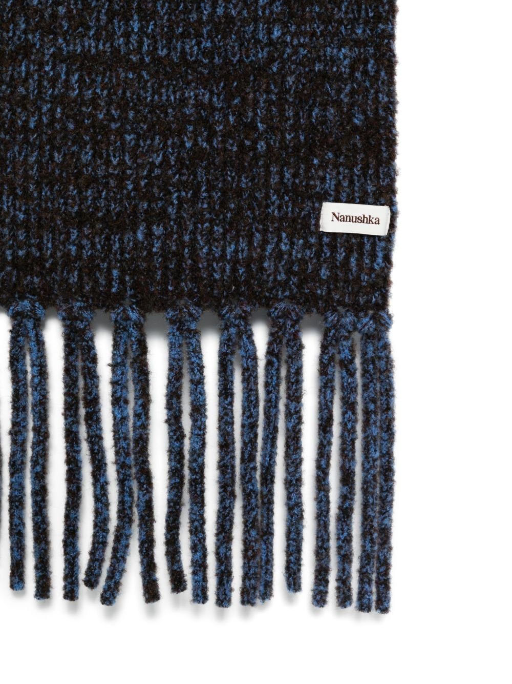 ribbed-knit scarf - 2