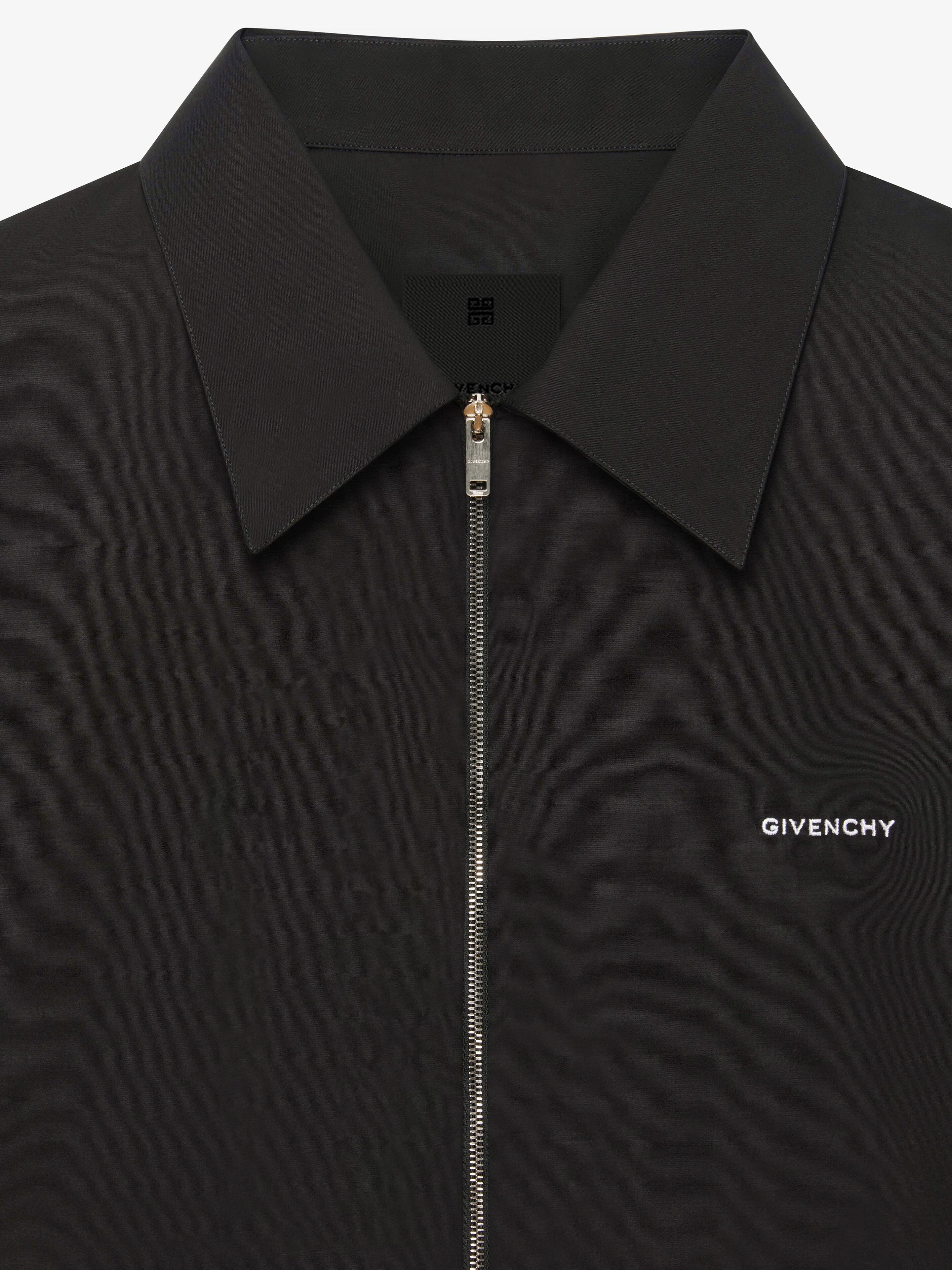 SHIRT IN POPLIN WITH TAG EFFECT PRINT - 2