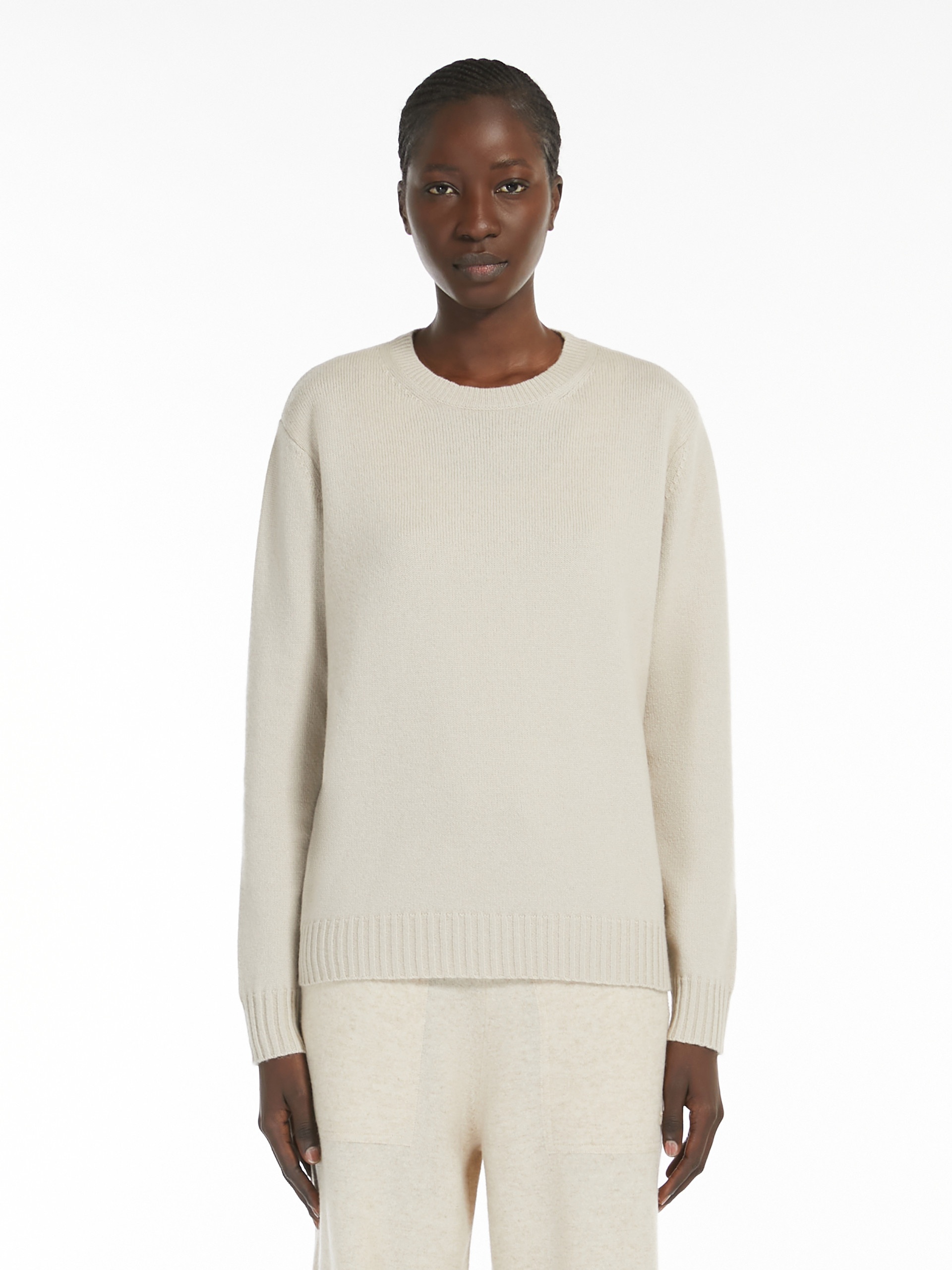 VIGLIO Pure cashmere yarn boxy jumper - 3