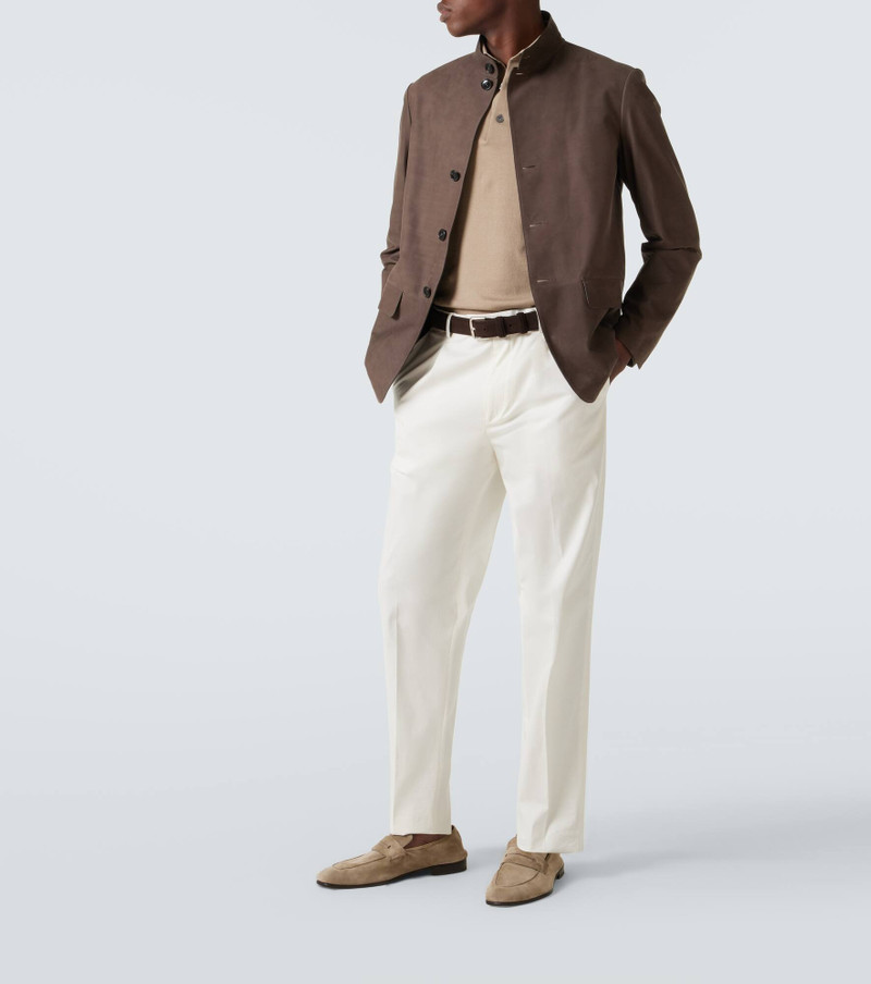 ZEGNA Il Conte leather jacket outlook