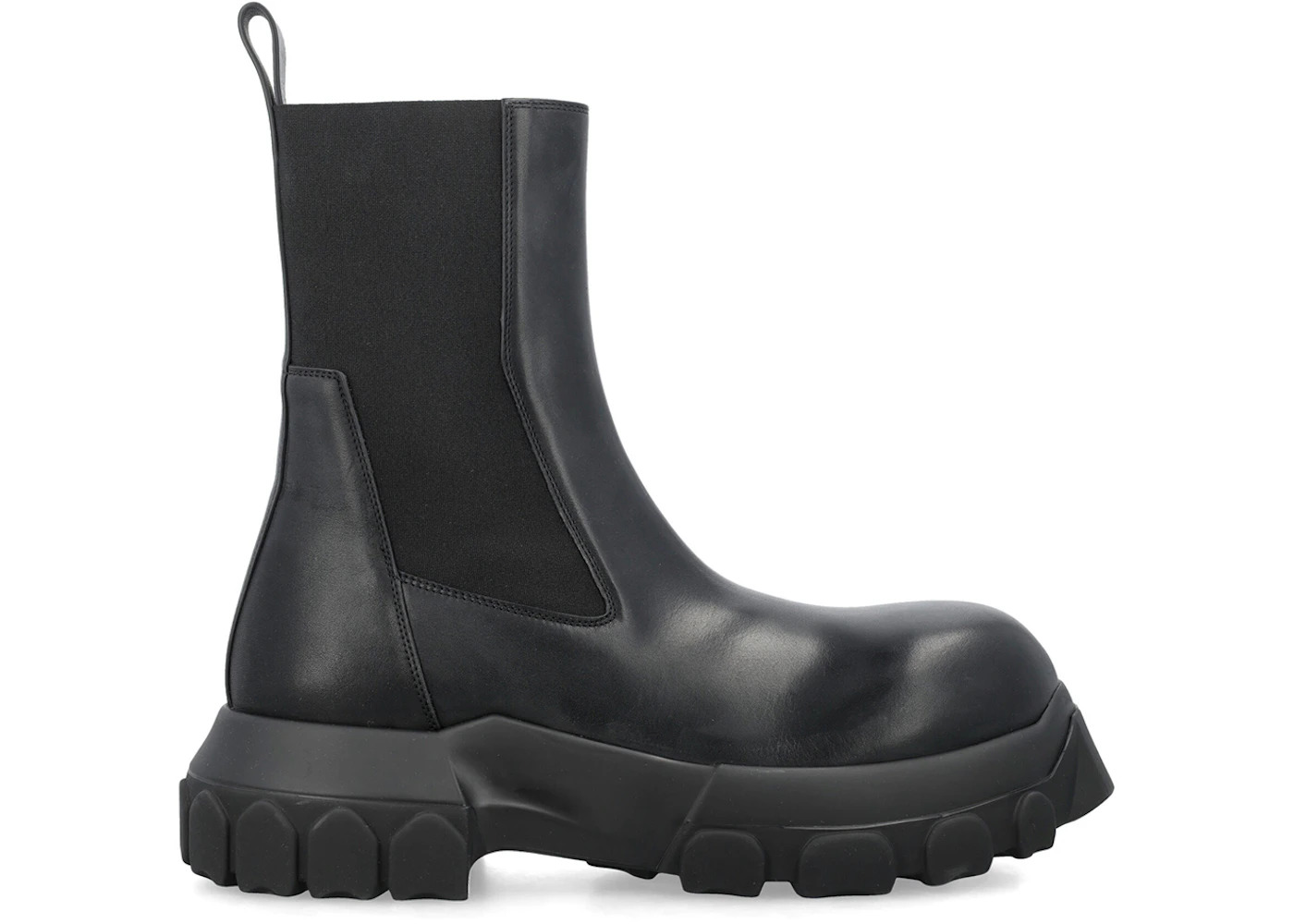 Rick Owens Beatle Bozo Tractor Boot Black - 1