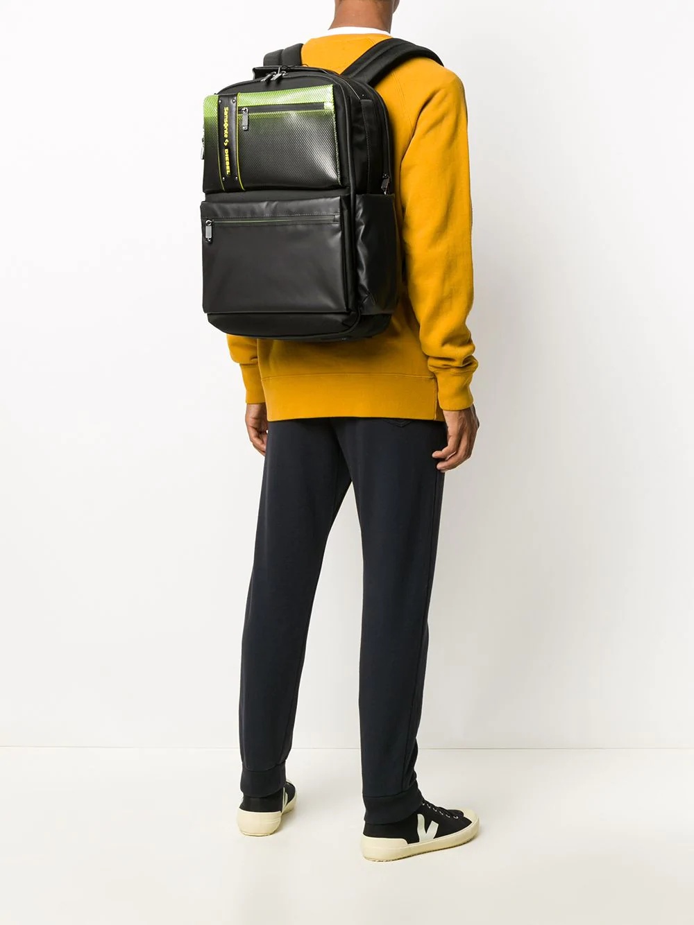 pocket-front structured backpack - 2