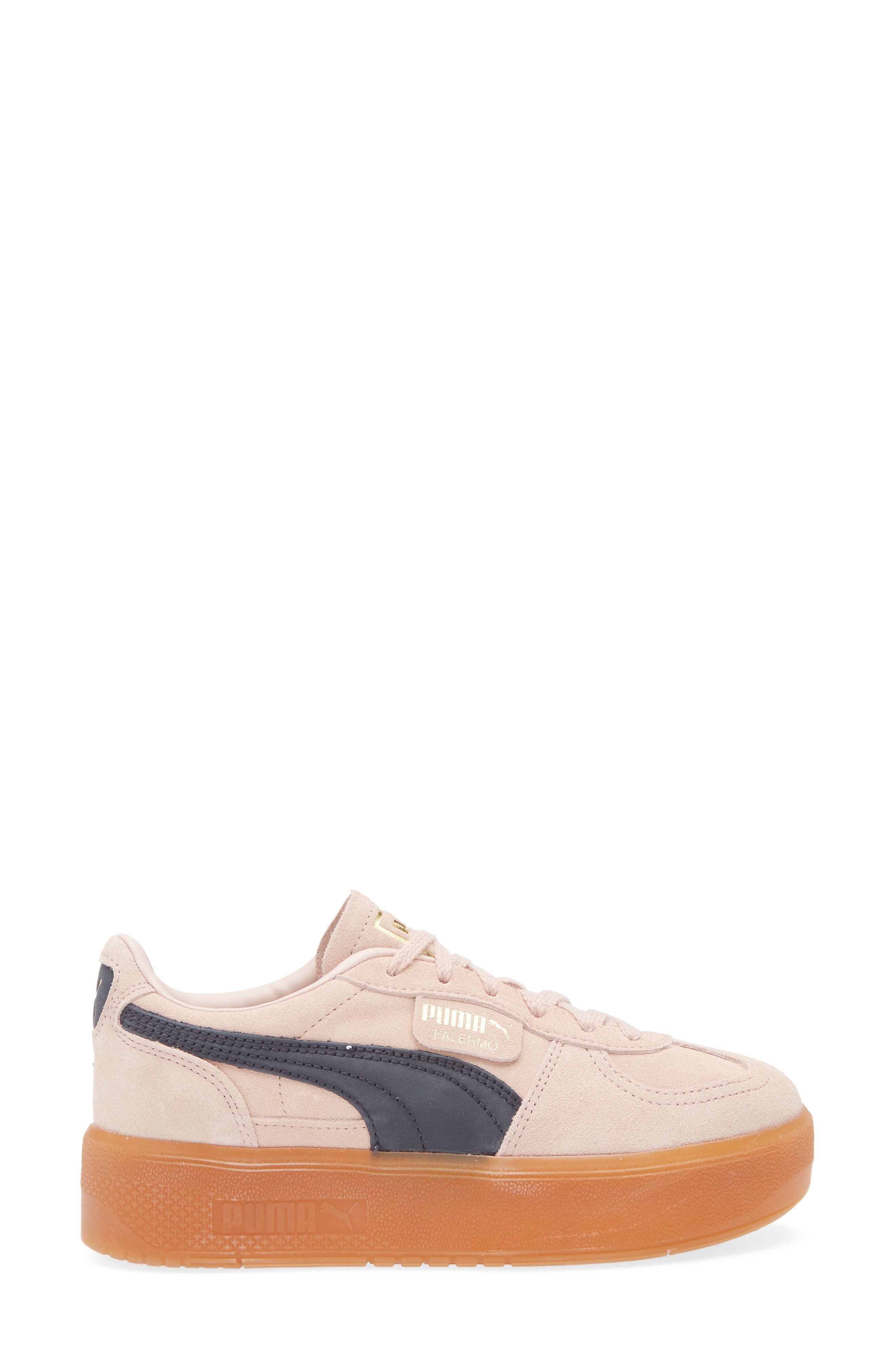 PUMA Palermo Elevata Platform Sneaker in Rose Quartz-Gum at Nordstrom - 3
