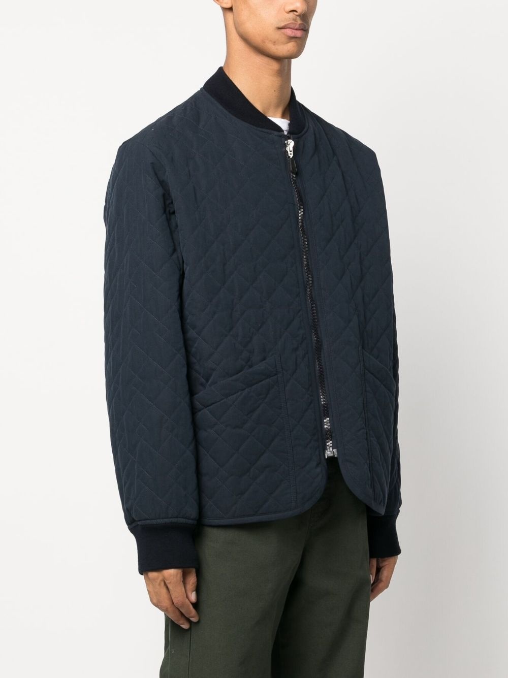 quilted bomber jacket - 3