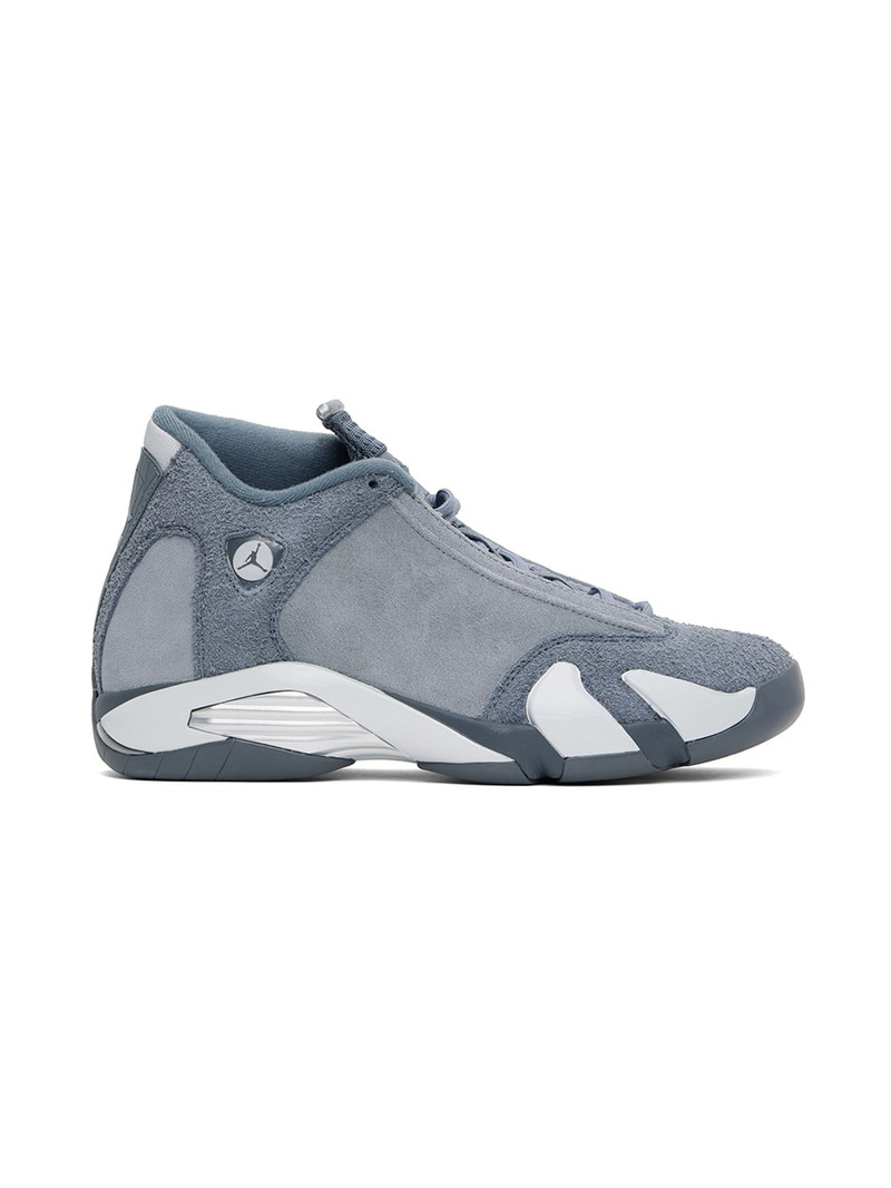 Gray Air Jordan 14 Retro Sneakers - 1